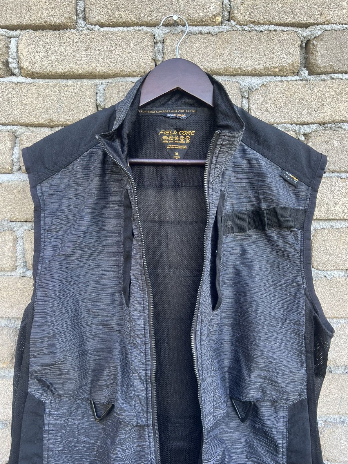 Japanese Brand Fieldcore Cordura Fabric Vest Nice Design Size US L / EU 52-54 / 3 - 6 Thumbnail