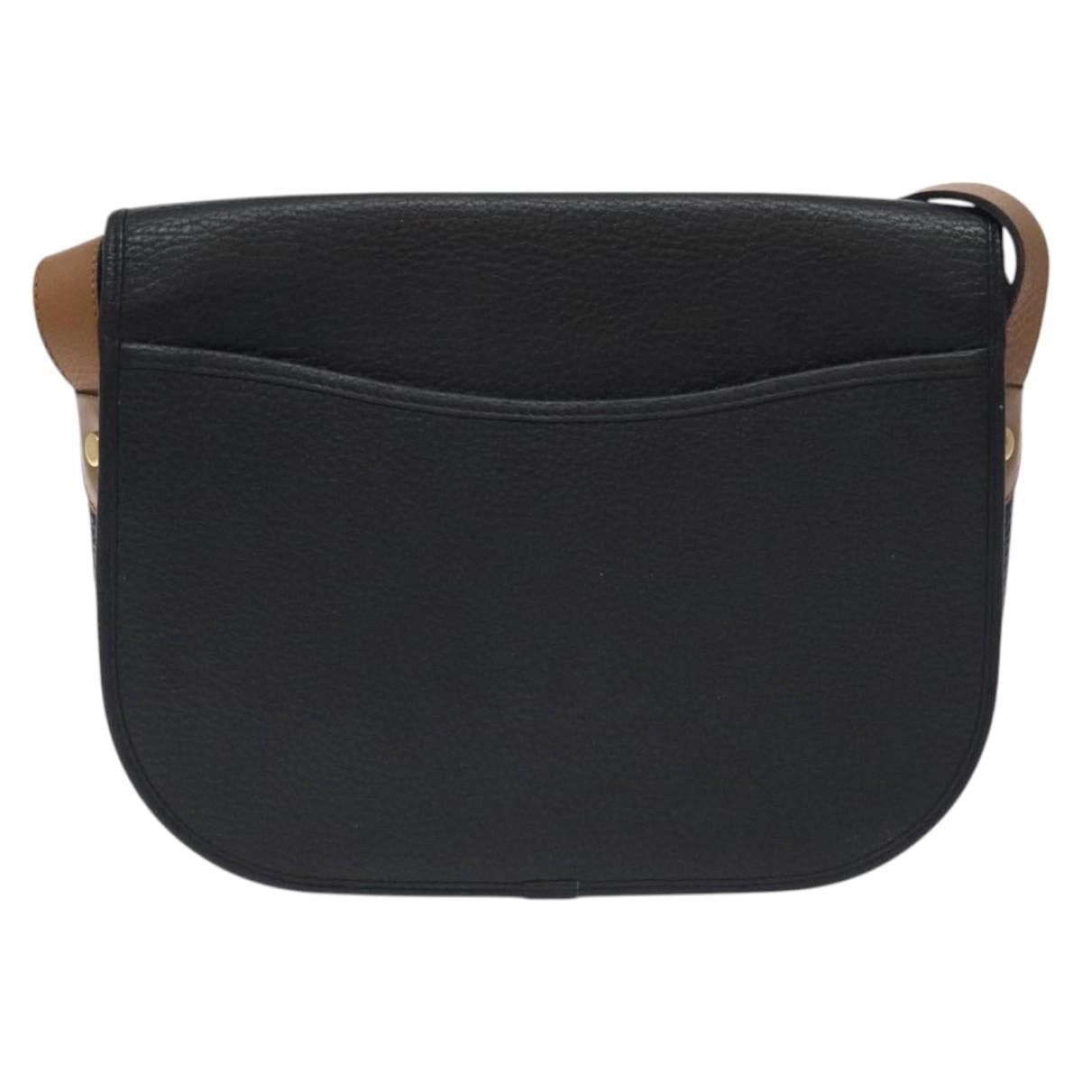 Dior DIOR Shoulder Bag Leather Black Gold Size ONE SIZE - 3 Thumbnail