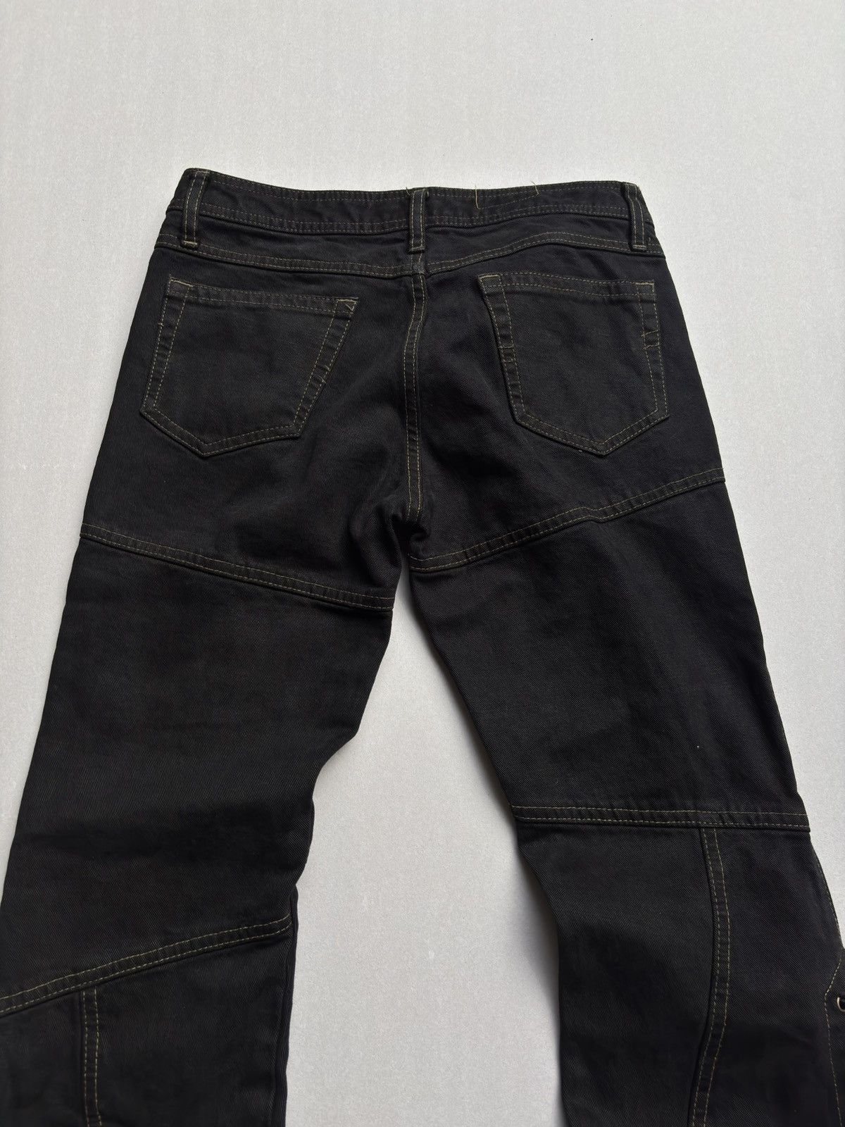 Japanese Brand Estacot lace up flare jeans Size US 27 - 3 Thumbnail