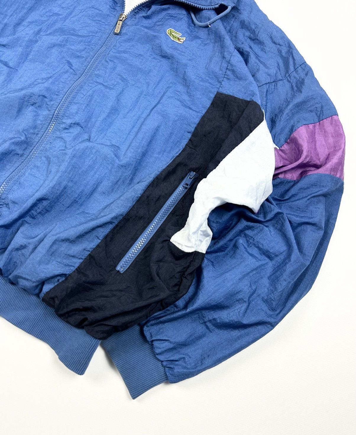 Lacoste × Vintage Vintage 90s Lacoste Light Track Jacket y2k rare Size US XL / EU 56 / 4 - 7 Thumbnail