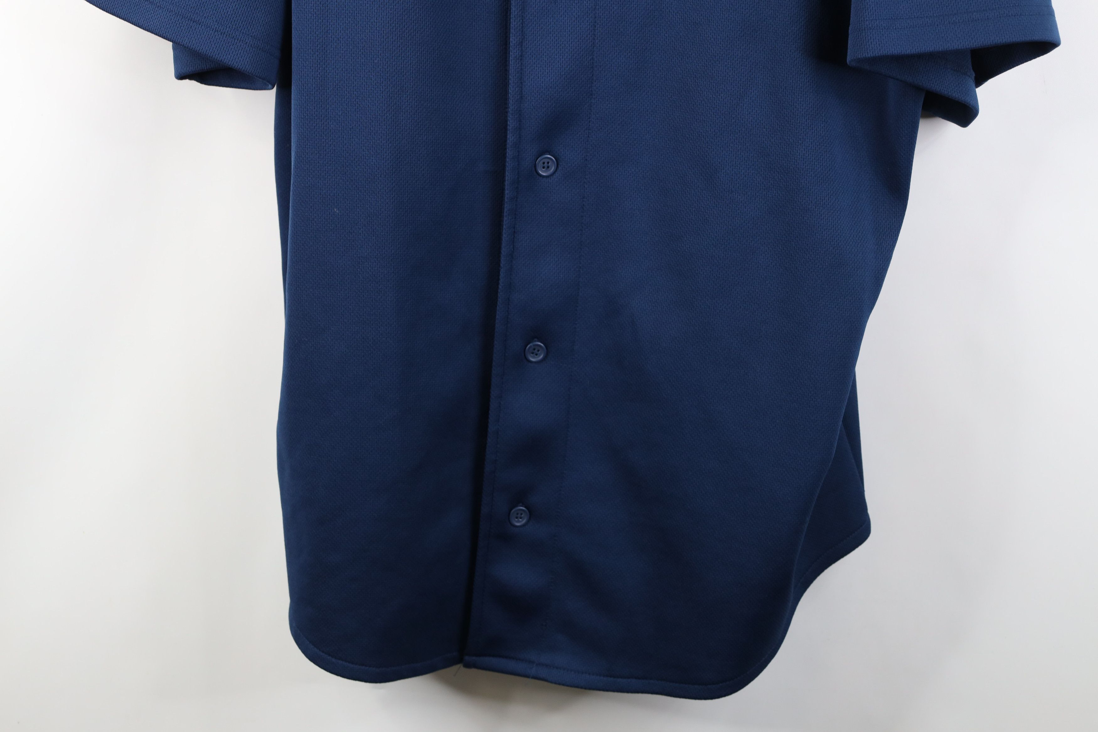 Vintage Vintage 90s Cleveland Indians Baseball Jersey Blue Polyester Size US XL / EU 56 / 4 - 3 Thumbnail