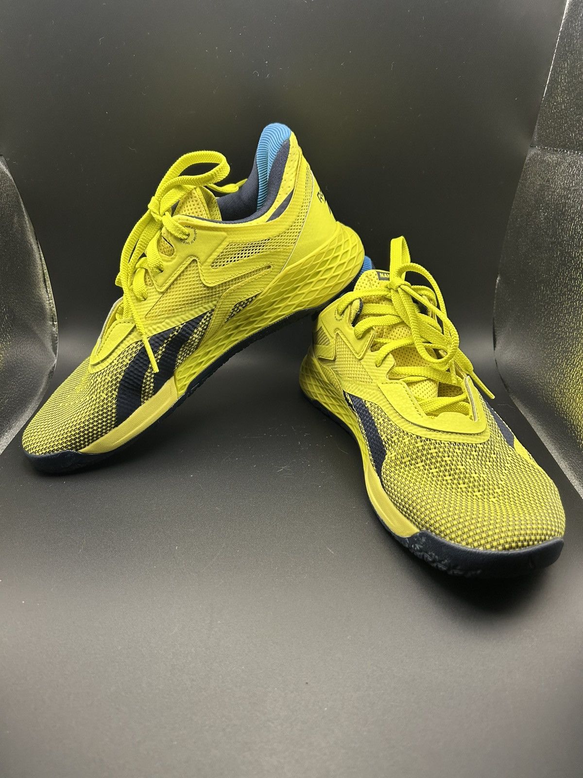 Reebok Reebok Mens Nano X FW8128 Yellow Running Shoes Sneakers Size US 8 / EU 41 - 1 Thumbnail