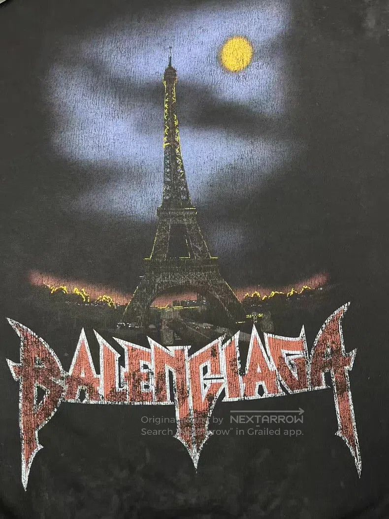 Balenciaga Balenciaga Solid Color Hooded Pleated Long Sleeve Sweatshi Size US S / EU 44-46 / 1 - 3 Thumbnail