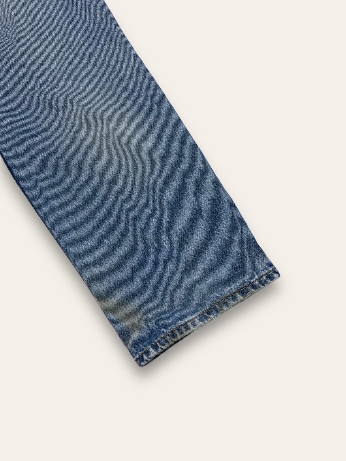 Jean Vintage LEE Light Washed Denim Jeans Wide Baggy Size US 36 / EU 52 - 12 Thumbnail