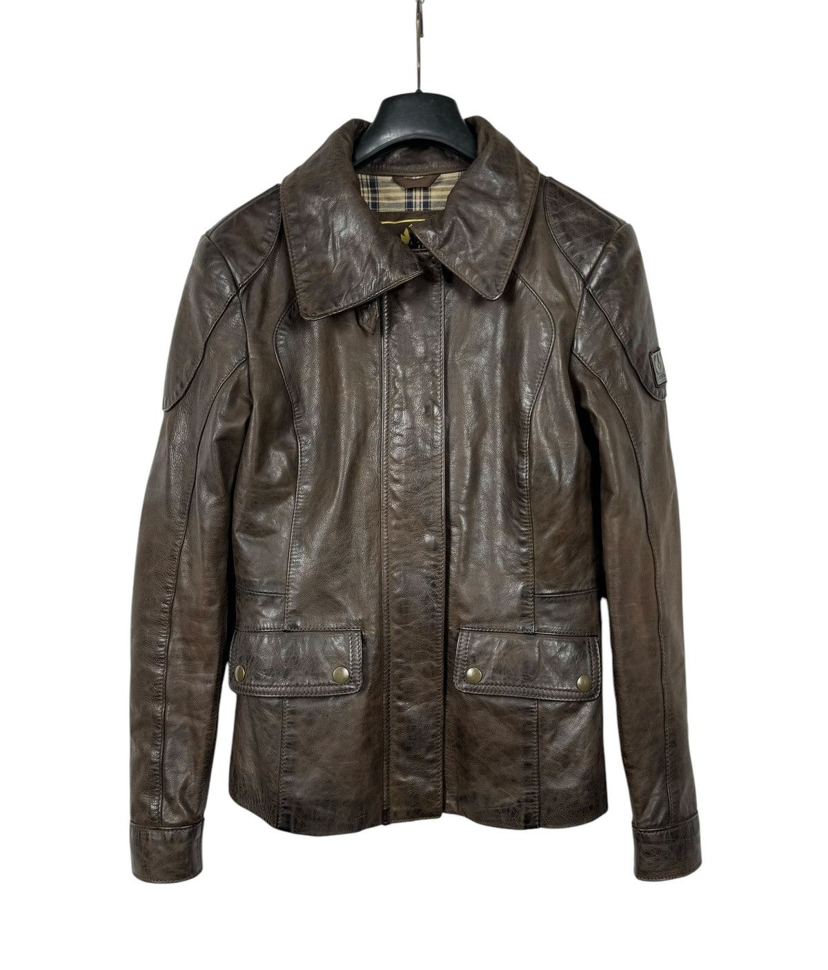 Belstaff Belstaff Womens Genuine Leather Jacket Gold Label size 42 Size M / US 6-8 / IT 42-44 - 13 Thumbnail