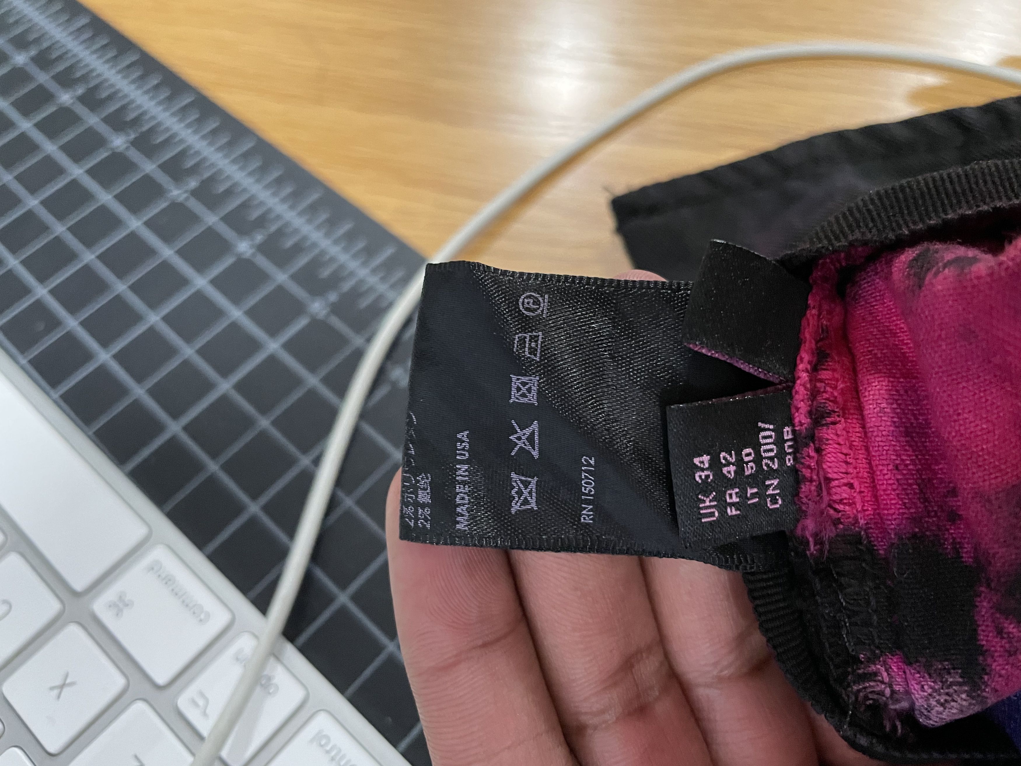 Amiri AMIRI (Tie Dye Reverse Black) Size US 34 / EU 50 - 11 Thumbnail