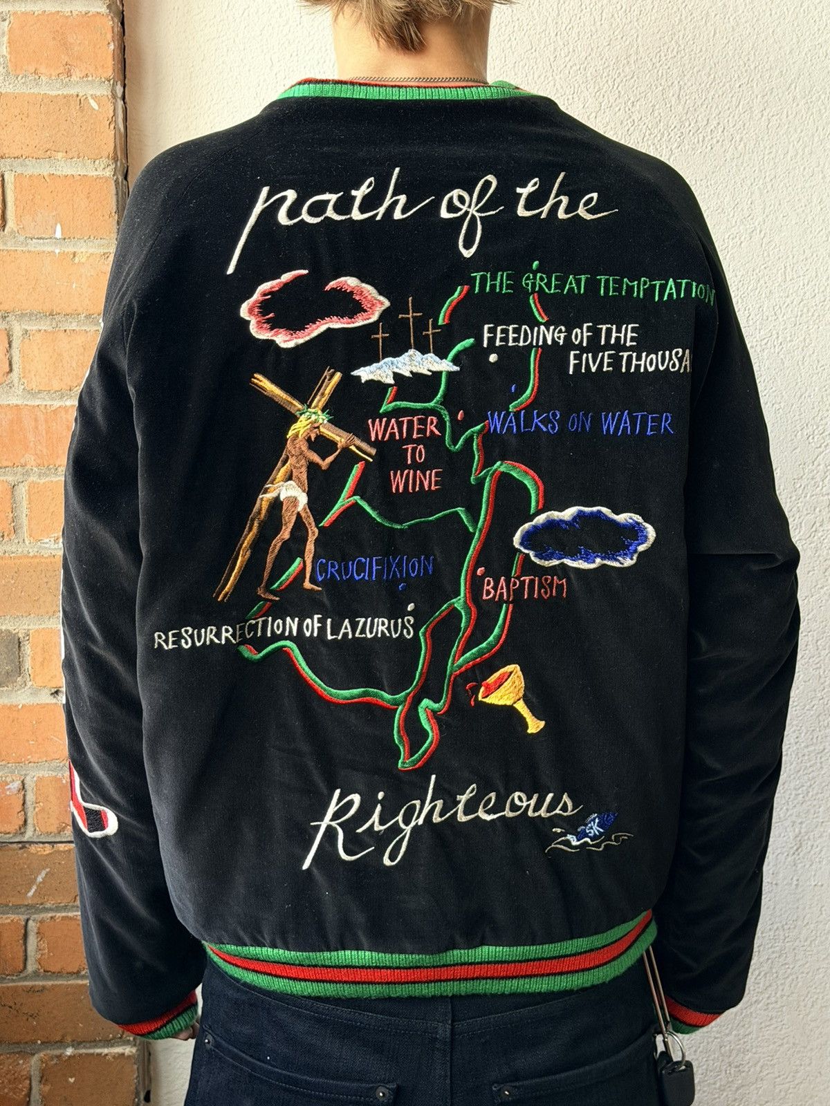 Saint Michael Saint Michael Reversible Bomber Jacket Size US S / EU 44-46 / 1 - 3 Thumbnail