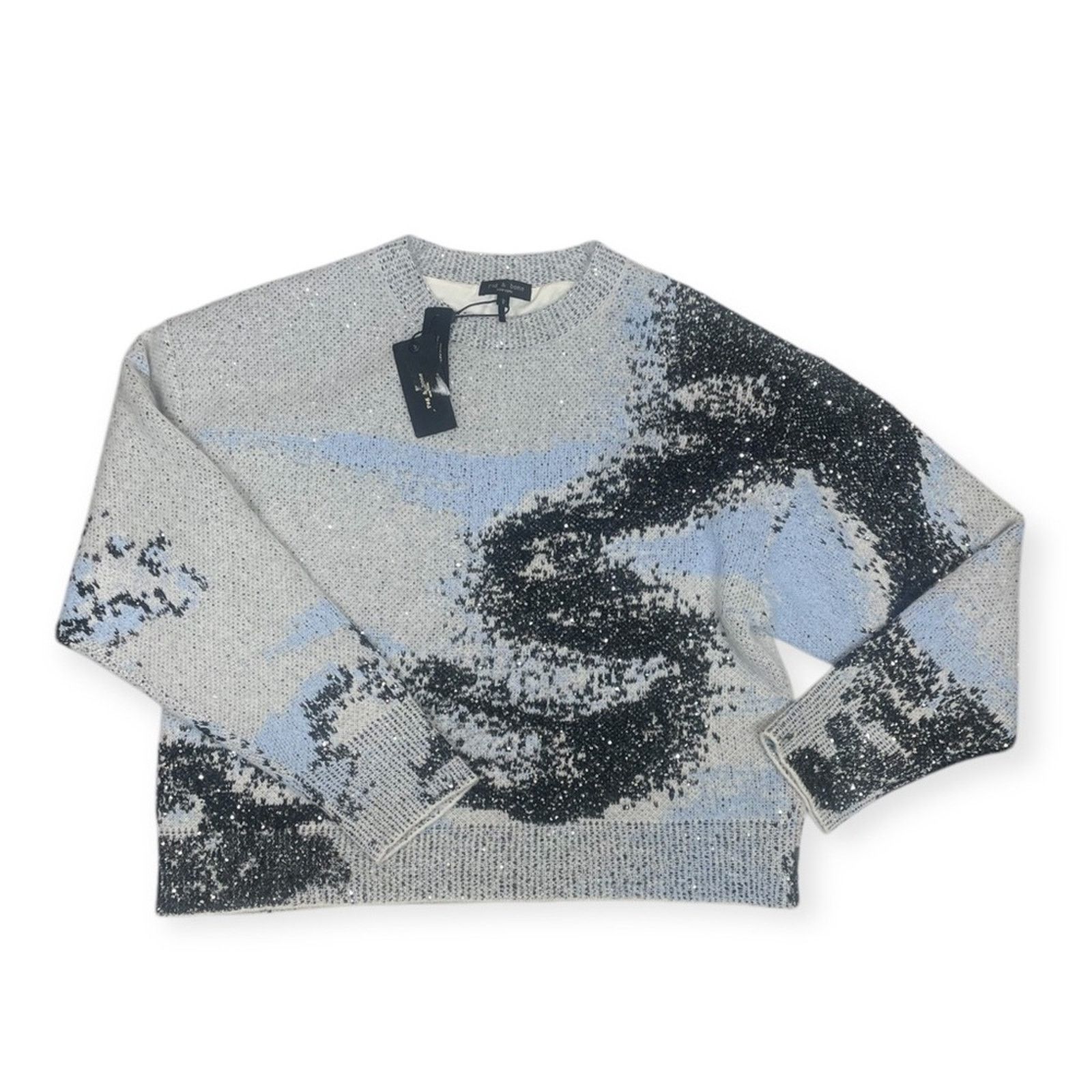 Rag & Bone NWT Rag & Bone Estelle Sequin Sweater size Large Size L / US 10 / IT 46 - 5 Thumbnail
