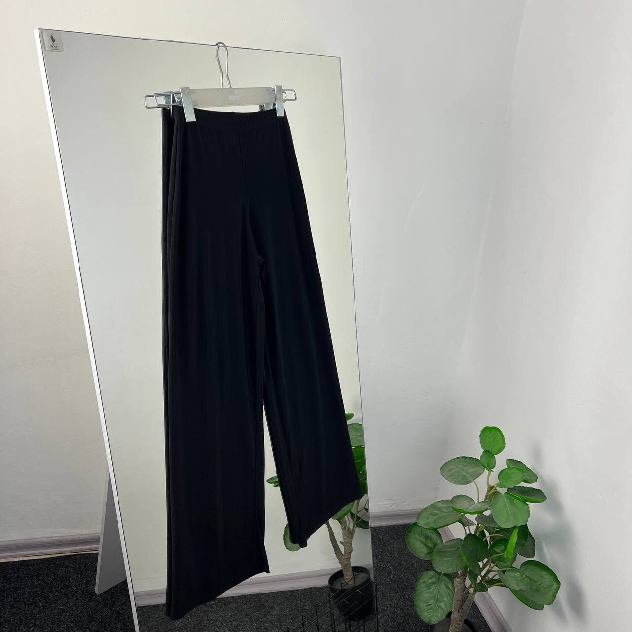 Japanese Brand Japanese Flare Leggings Y2k Style Black Size 28" / US 6 / IT 42 - 1 Thumbnail