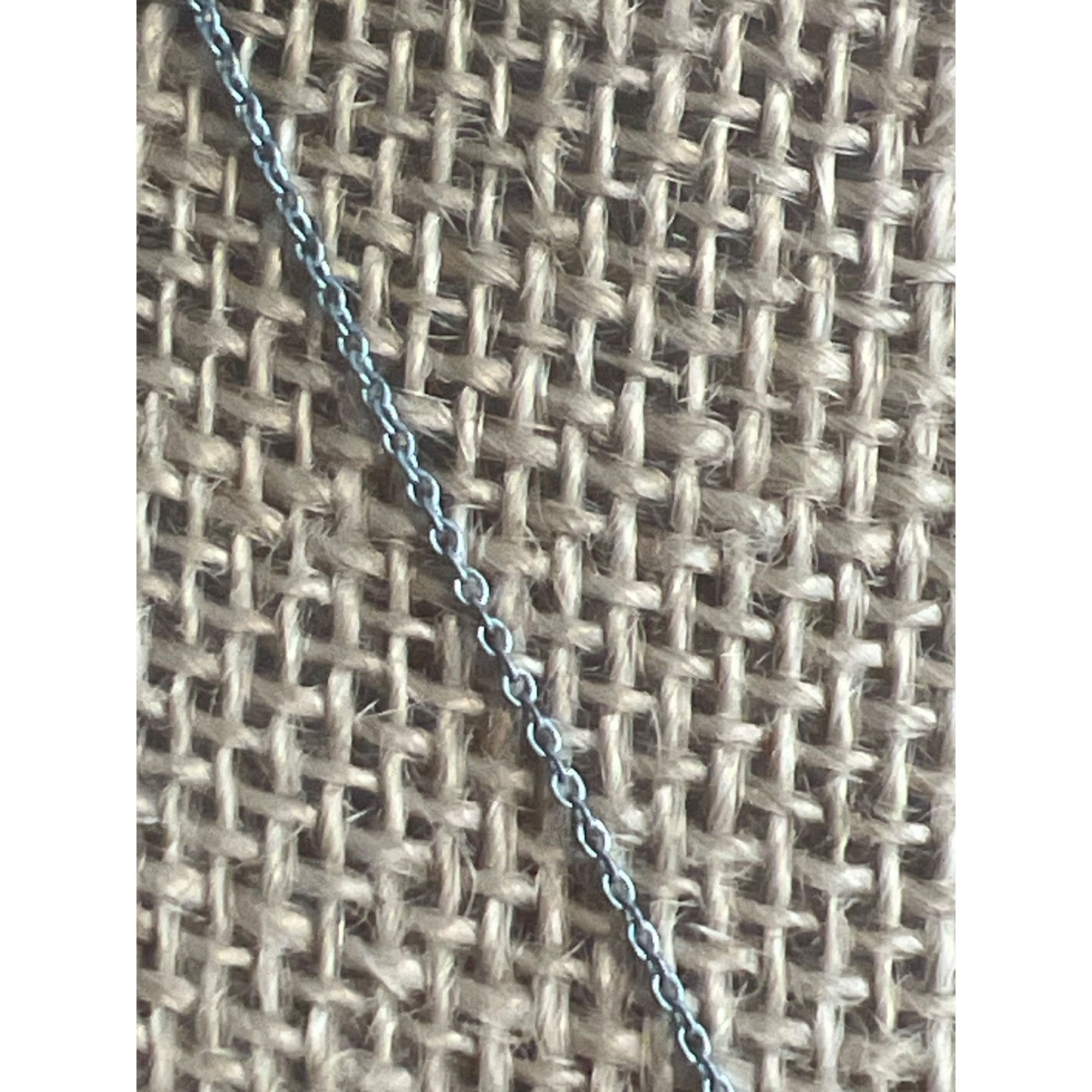 Other Vintage ATI Sterling Silver Pendant Necklace Open Work Filag Size ONE SIZE - 3 Thumbnail