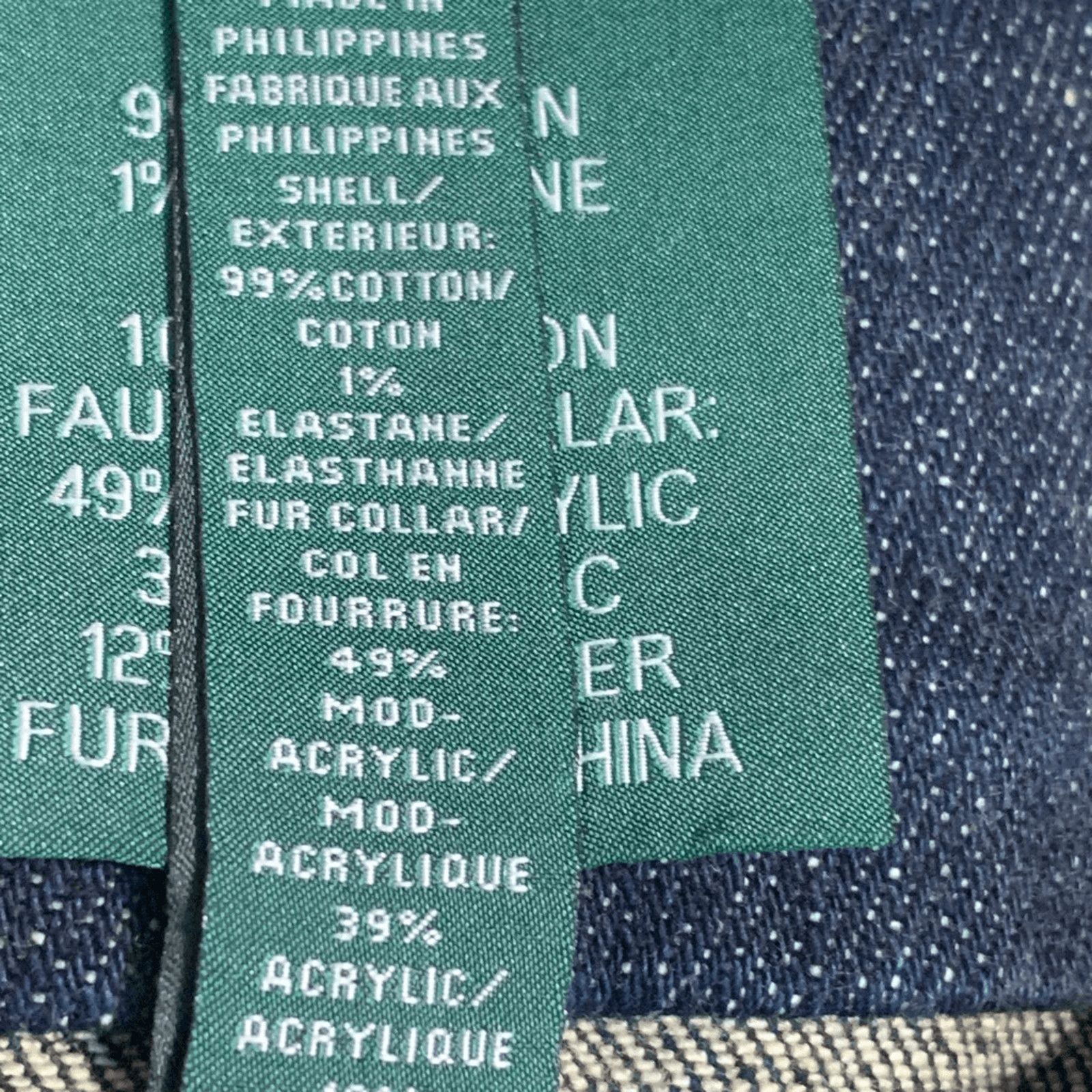 Vintage Vintage Ralph Lauren Denim Jacket Faux Fur Collar Western Size M / US 6-8 / IT 42-44 - 9 Thumbnail