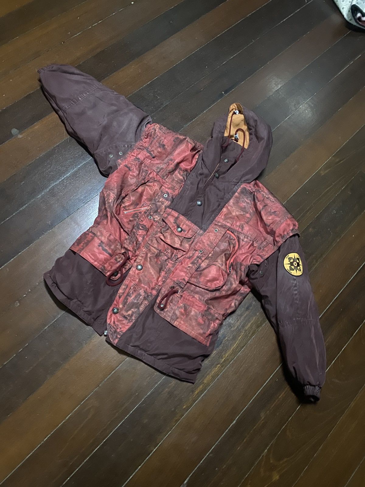 FIRE 🔥 VINTAGE YAMAHA SKI JACKET HOODIE