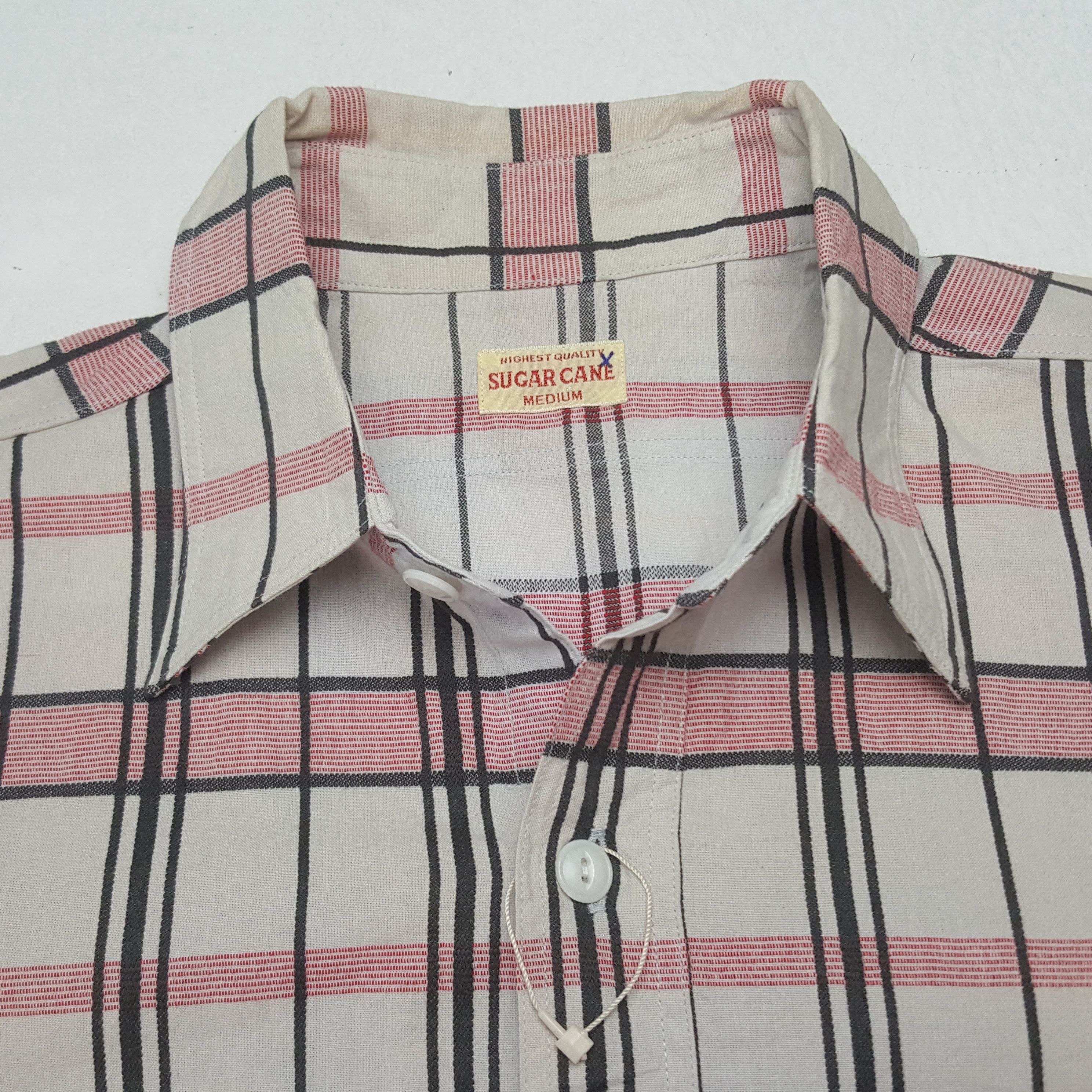 Flannel × Sugar Cane × Vintage Vintage Sugar Cane Japanese Brand Shirt Button Up Size US L / EU 52-54 / 3 - 4 Thumbnail
