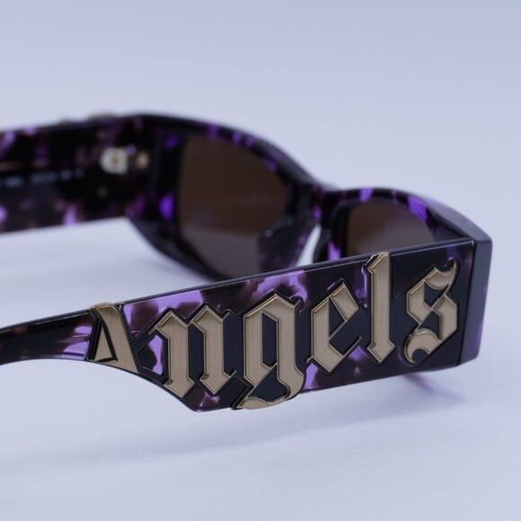Palm Angels Palm Angels PERI007 ANGEL 3464 Sunglasses Havana Rectangle Size ONE SIZE - 10 Thumbnail