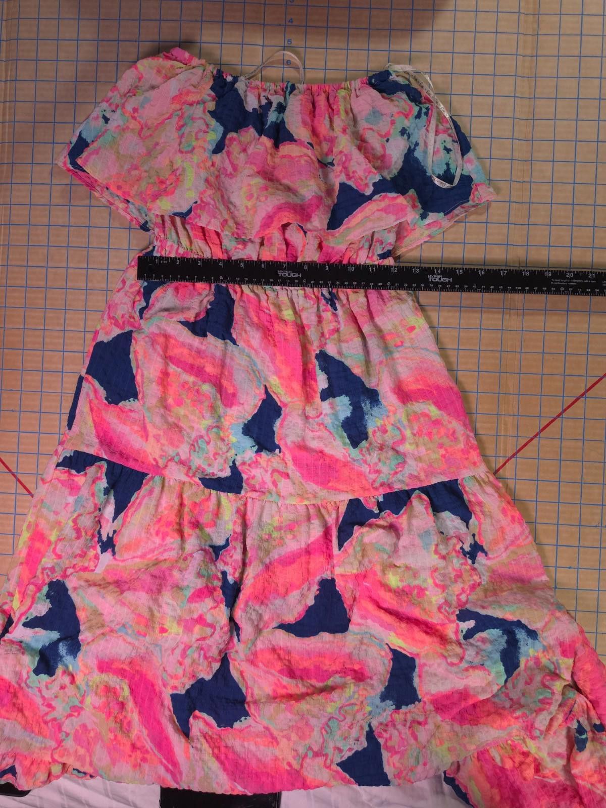 Other Lilly Pulitzer Caridee Popover Maxi Dress Neon Pink Orange S Size S / US 4 / IT 40 - 4 Thumbnail