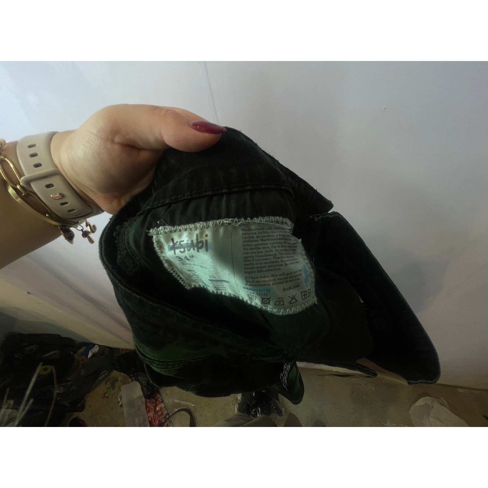 Ksubi Ksubi Black & Green Jeans Size US 34 / EU 50 - 6 Thumbnail