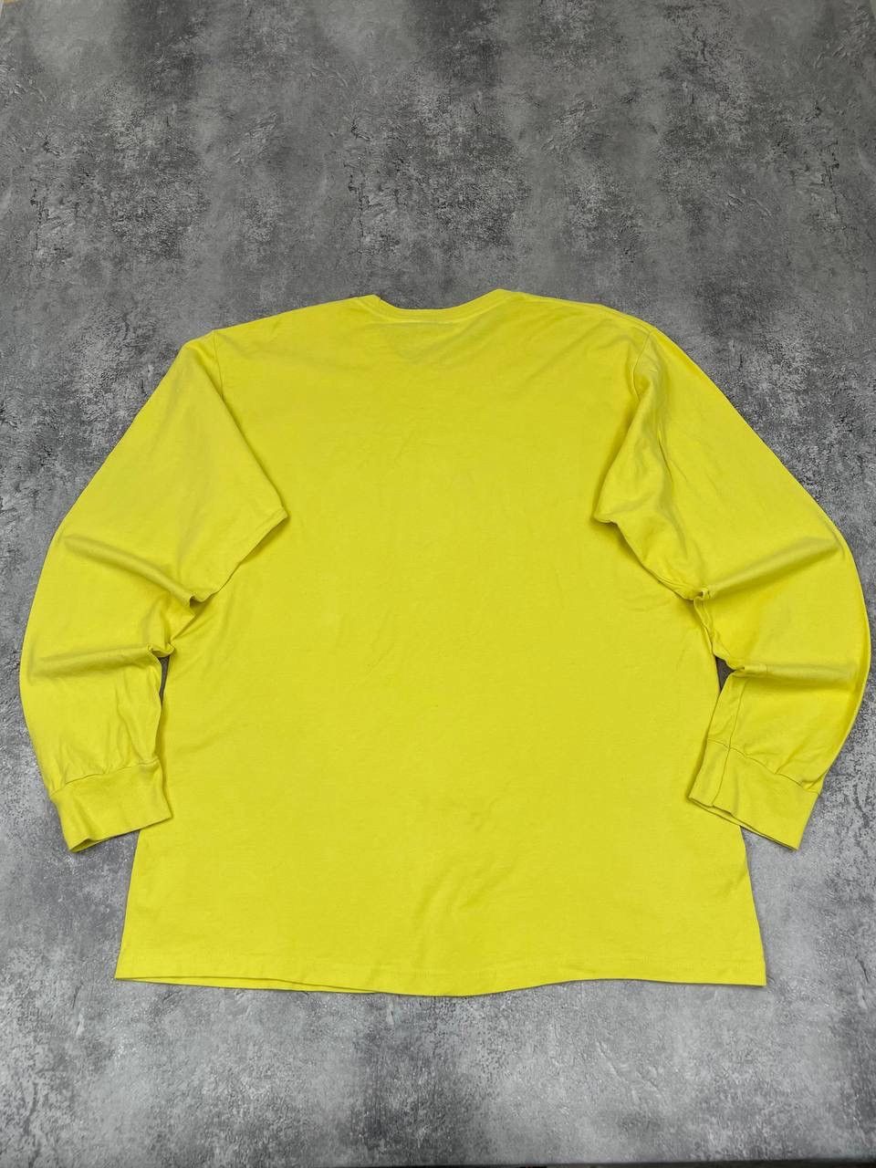 Stussy Stussy Men Cotton Long Sleeve T Shirt Yellow Streetwear Size US L / EU 52-54 / 3 - 5 Thumbnail
