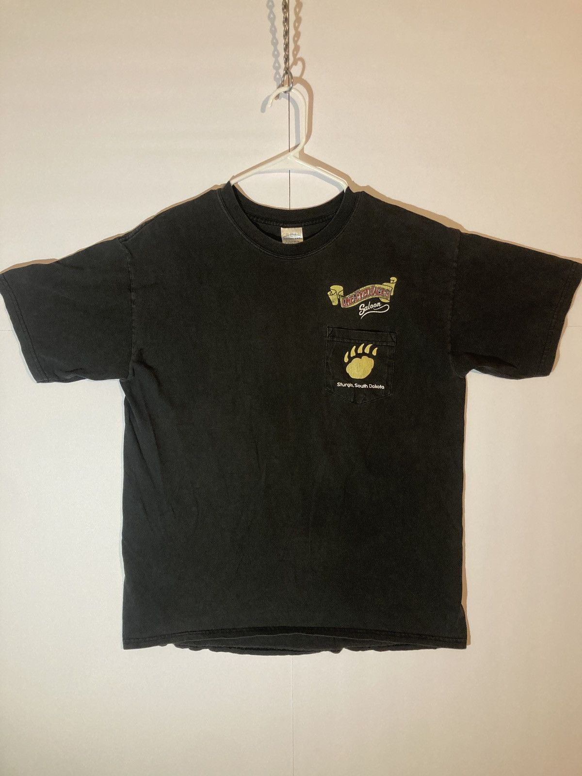 Vintage Vintage sturgis one eyed jacks saloon graphic tee Size US L / EU 52-54 / 3 - 3 Thumbnail