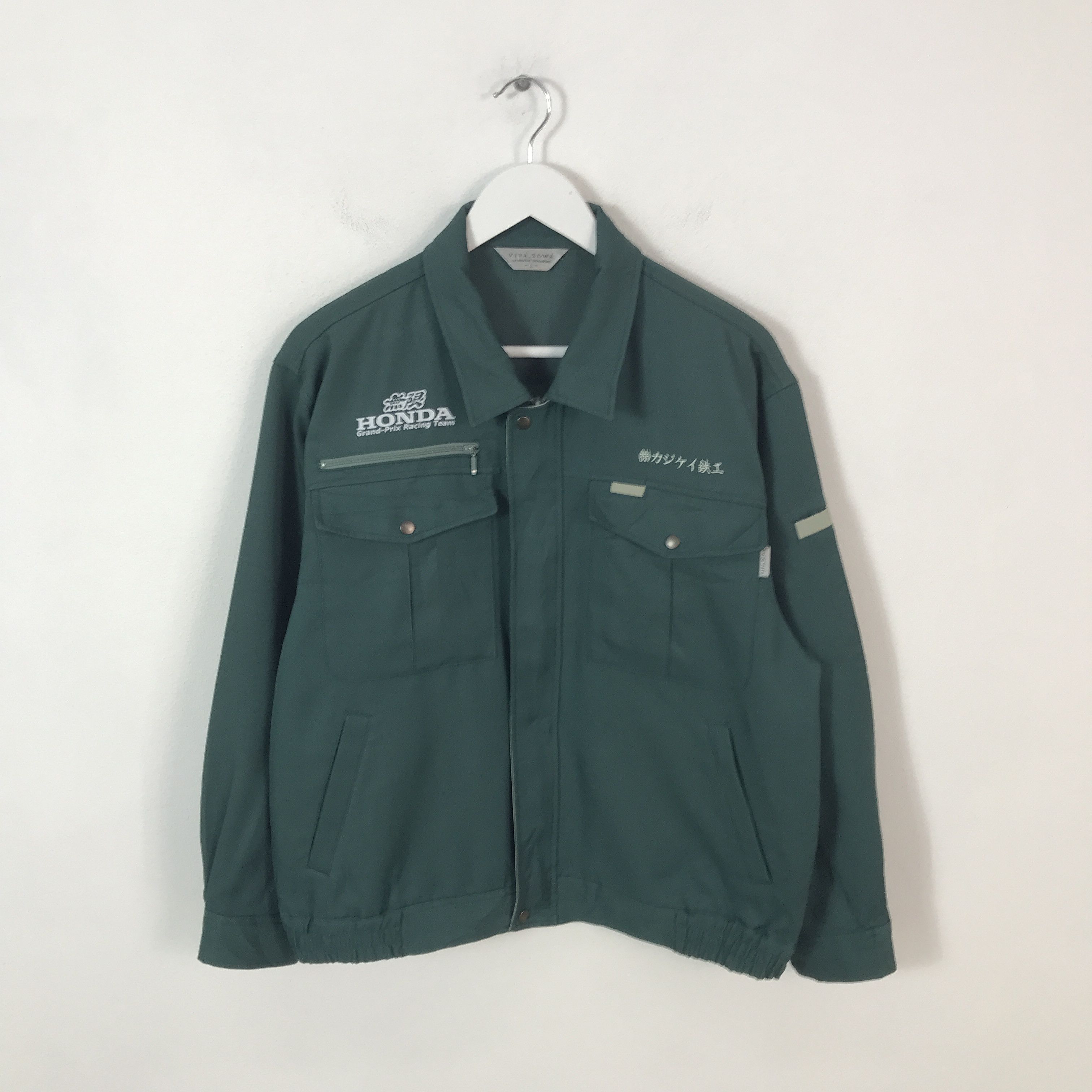 Honda Vtg Honda mugen racing japan custom jacket Size US L / EU 52-54 / 3 - 2 Thumbnail