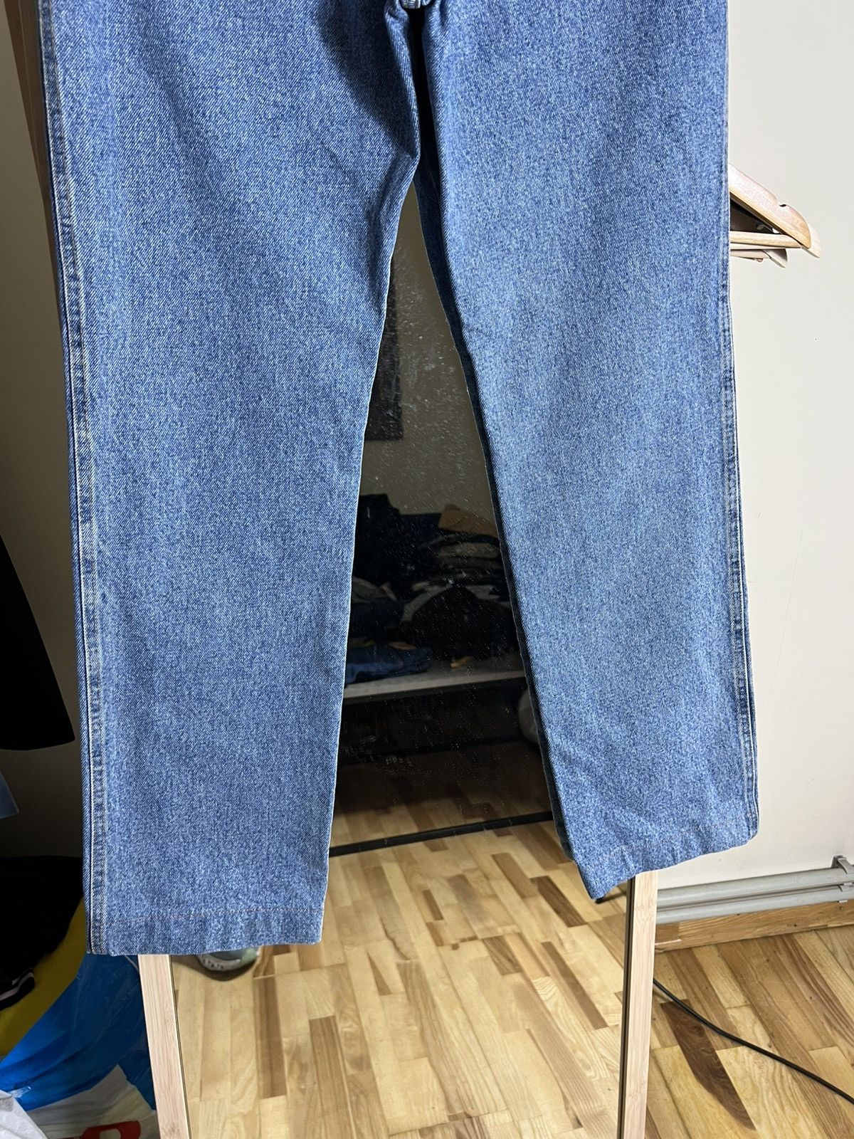 Moschino 🇮🇹90’s Vintage Moschino Metal Peace Relaxed Mom Jeans Size 29 Size 29" - 5 Thumbnail