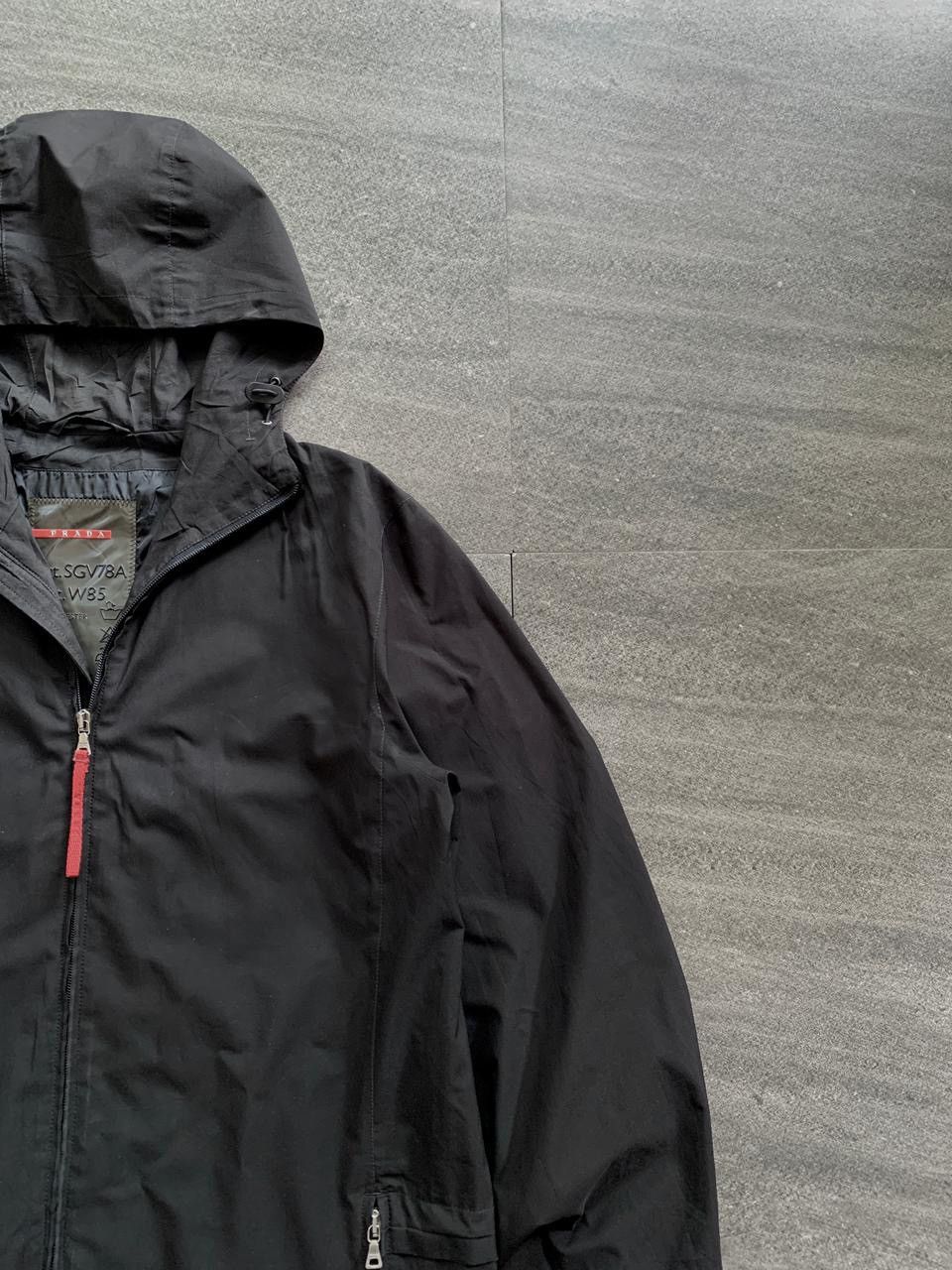 Prada FREE TAX! 2000s Red Tab Goretex Parka Jacket Size US M / EU 48-50 / 2 - 2 Thumbnail