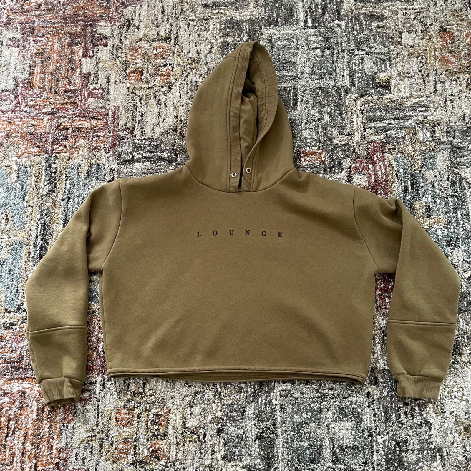 Other Crop Top Lounge Hoodie chill leisure cute comfy hooded women Size M / US 6-8 / IT 42-44 - 1 Thumbnail