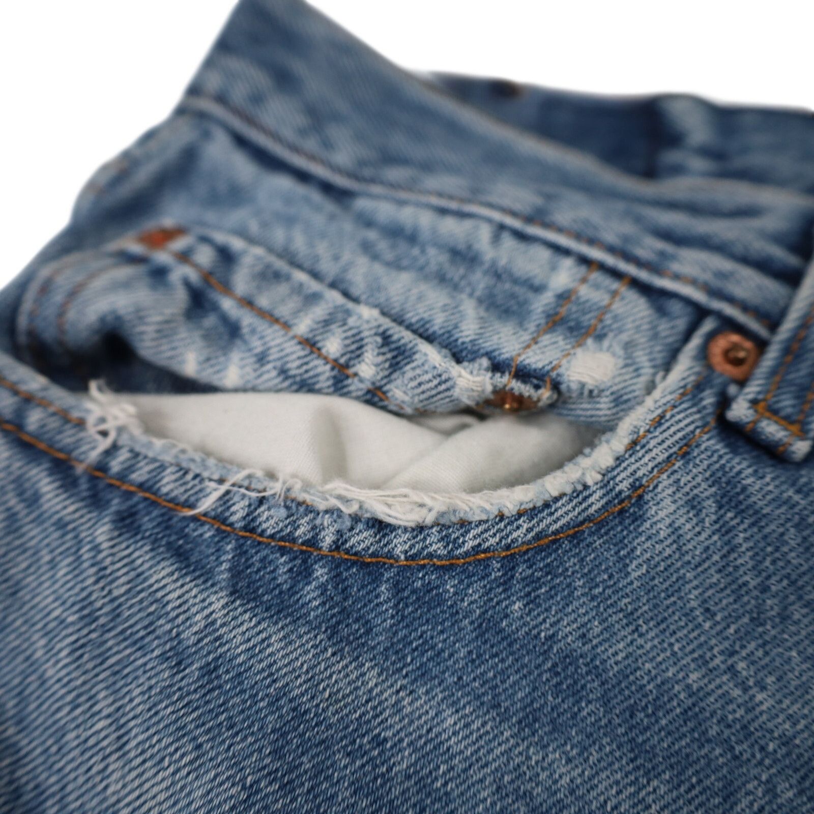 Levi's × Vintage Vintage Levis 501 Denim Jeans Size US 38 / EU 54 - 6 Thumbnail