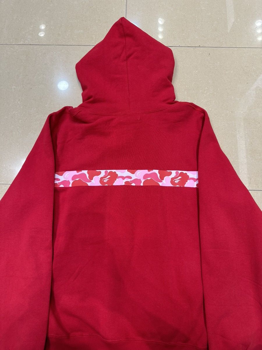 Bape Bape ABC Pink Stripe Pullover Size US L / EU 52-54 / 3 - 3 Thumbnail