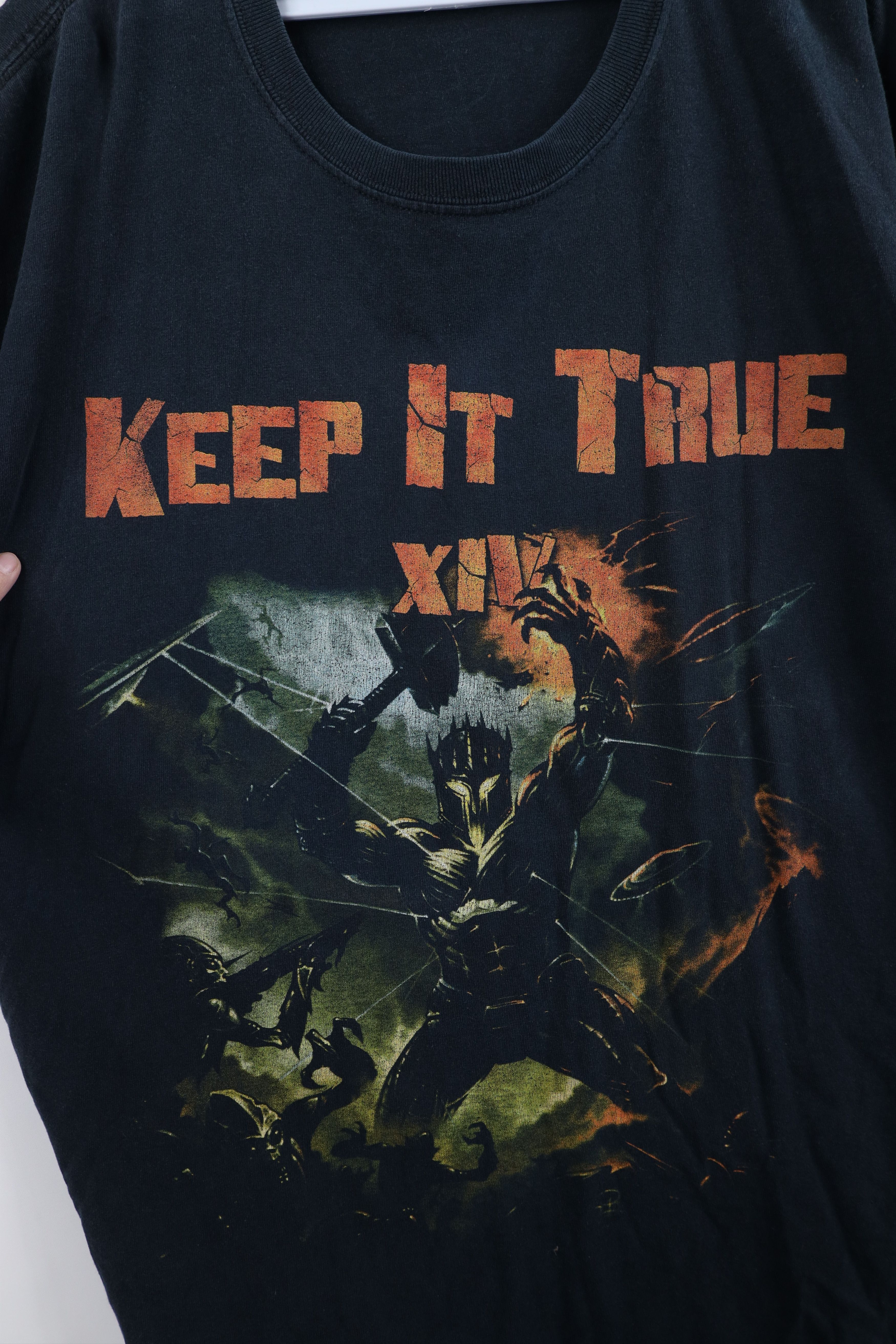 Vintage Vintage Keep It True XIV Metal Rock Band Tour T-Shirt Black Size US XL / EU 56 / 4 - 4 Thumbnail