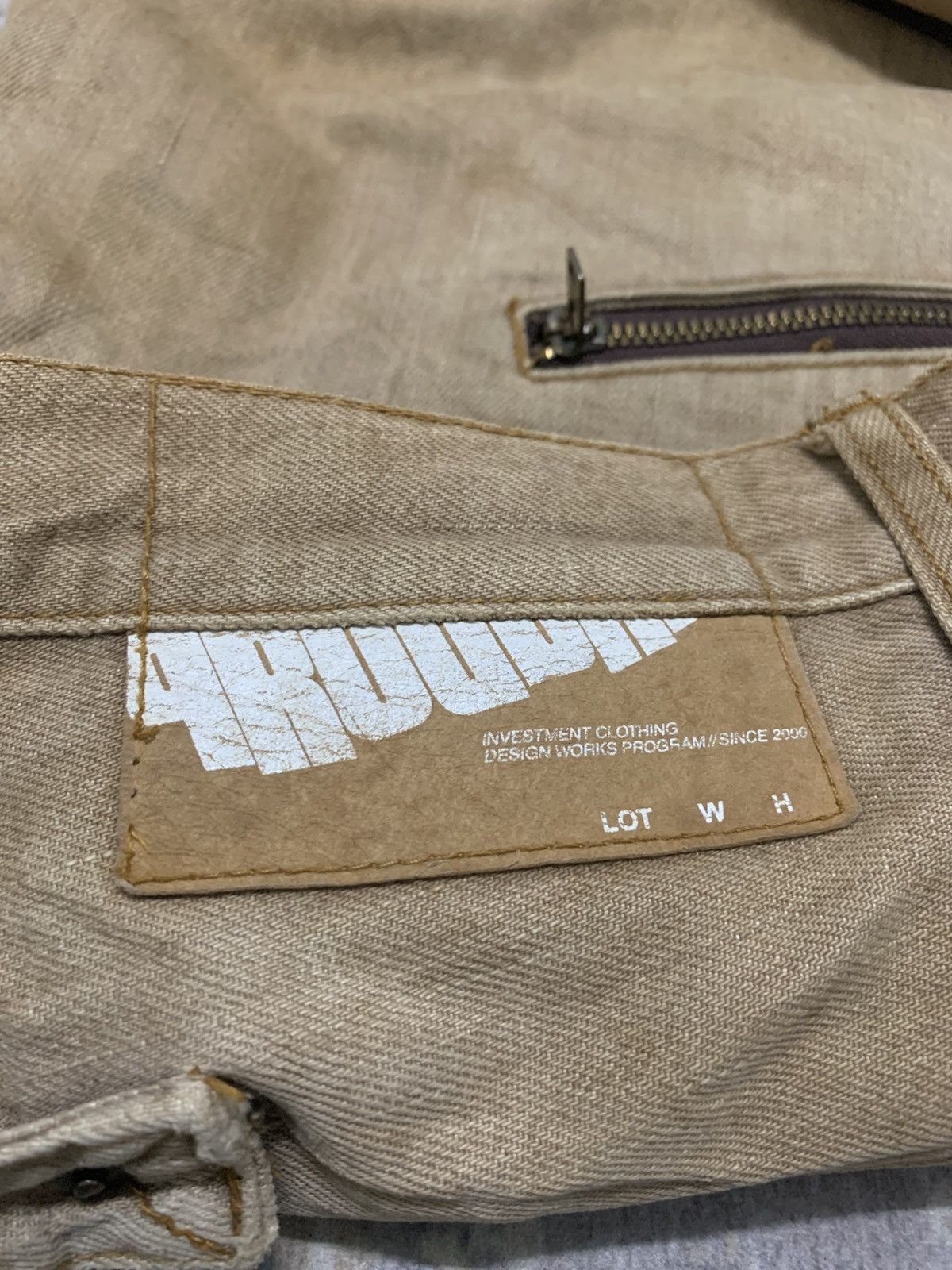 Japanese Brand Japanese Brand PROGRAM Buckle Back Jeans Size US 32 / EU 48 - 14 Thumbnail
