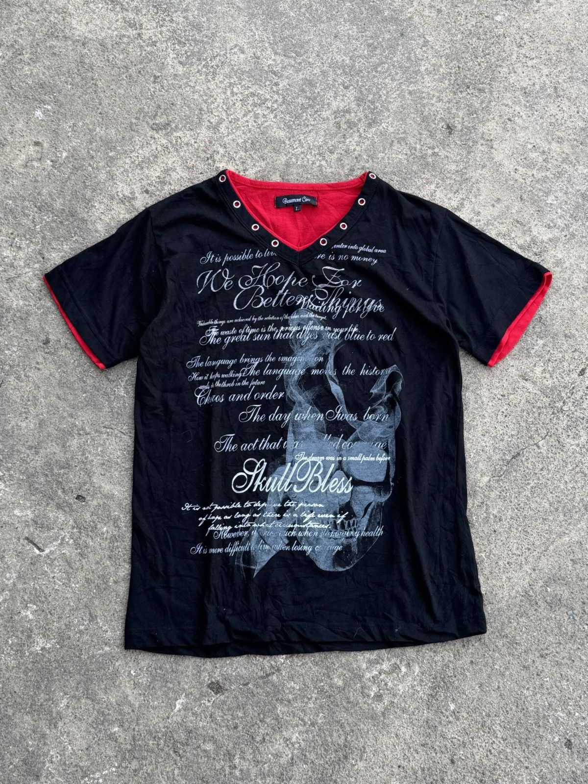 Yasuyuki Ishii Beaumontcarr Poem Smoke Tees Size US L / EU 52-54 / 3 - 1 Thumbnail
