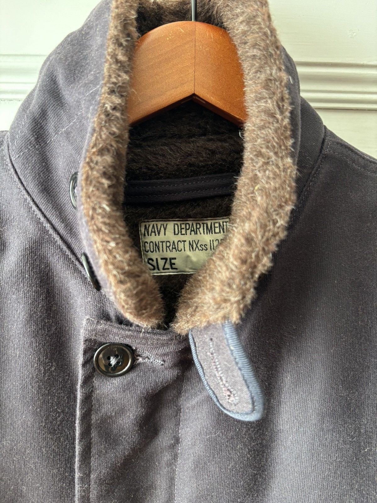The Real McCoy's The Real McCoys N-1 deck jacket in navy size 42 Size US M / EU 48-50 / 2 - 4 Thumbnail