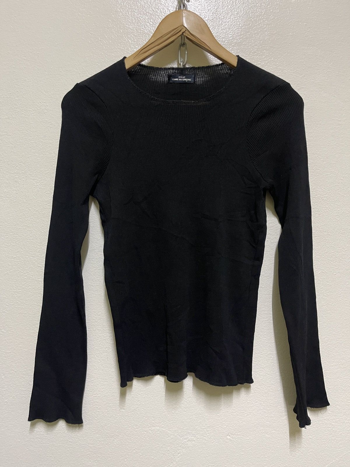 Tricot Comme des Garcons Tricot CDG Wool Long Sleeve AD1993 Size XS / US 0-2 / IT 36-38 - 1 Thumbnail
