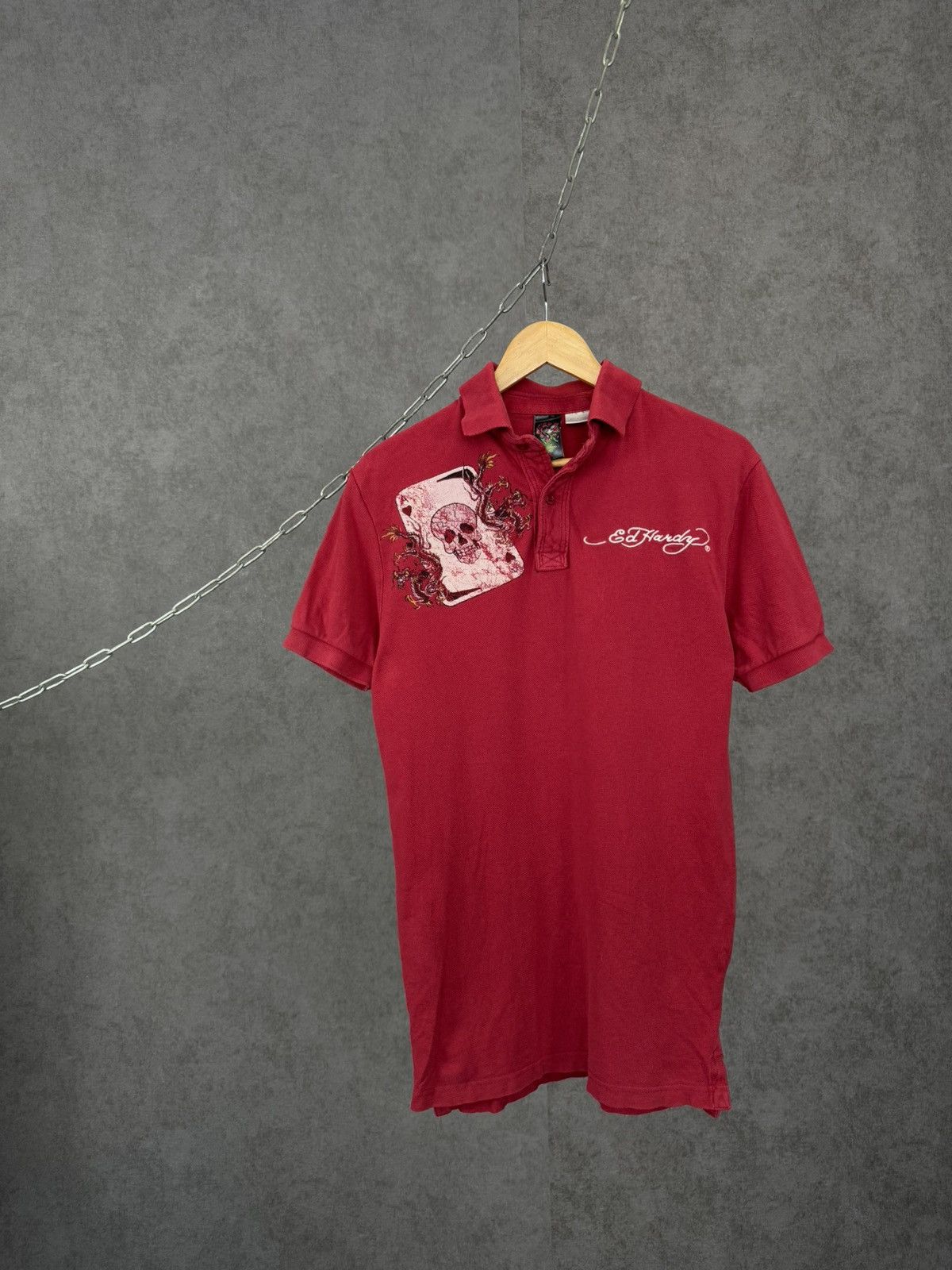 Ed Hardy Ed Hardy Christian Audigier designer polo tee Size US S / EU 44-46 / 1 - 2 Thumbnail