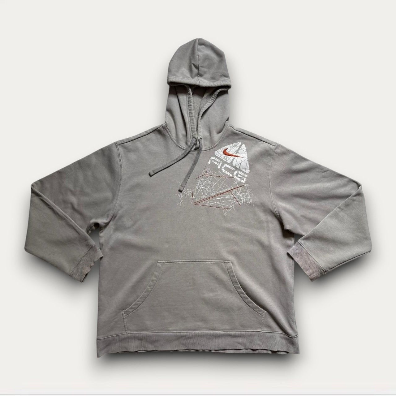 Nike ACG Vintage Y2K Nike ACG Vectors Hoodie Size US XL / EU 56 / 4 - 1 Thumbnail