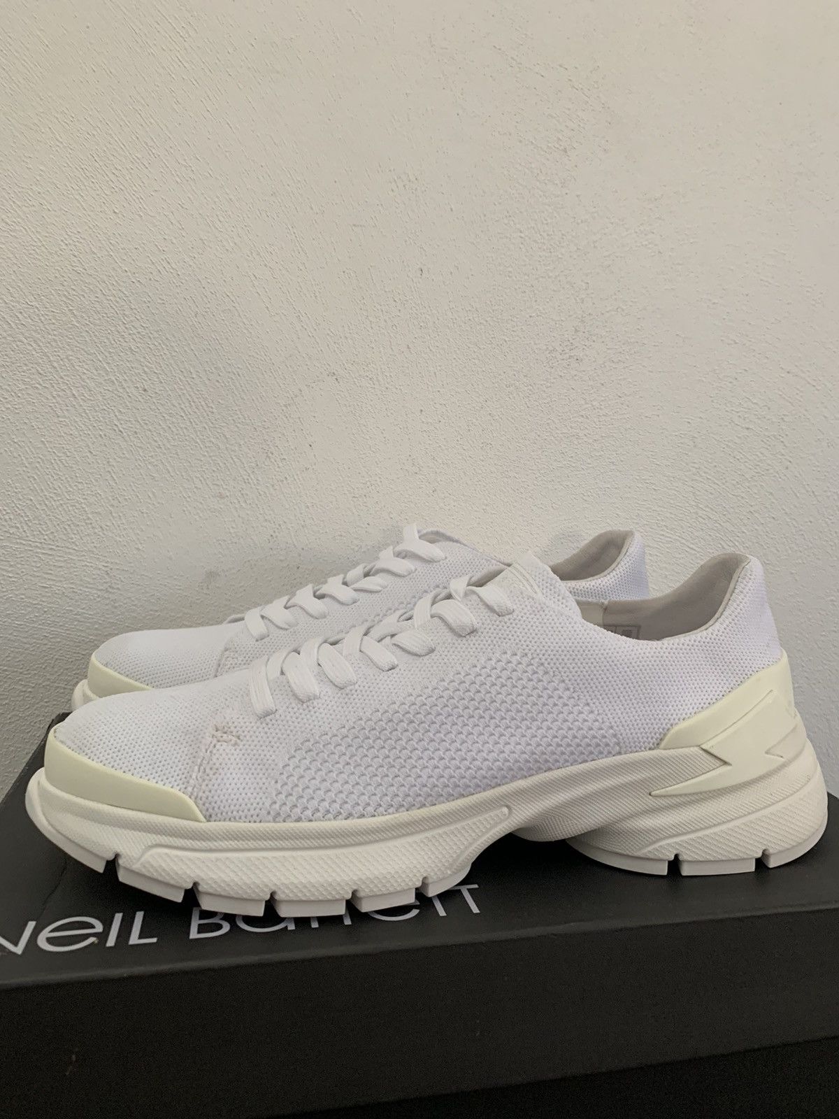 Neil Barrett Neil Barrett Bolt Lace Up Sneakers Size US 8 / EU 41 - 1 Thumbnail