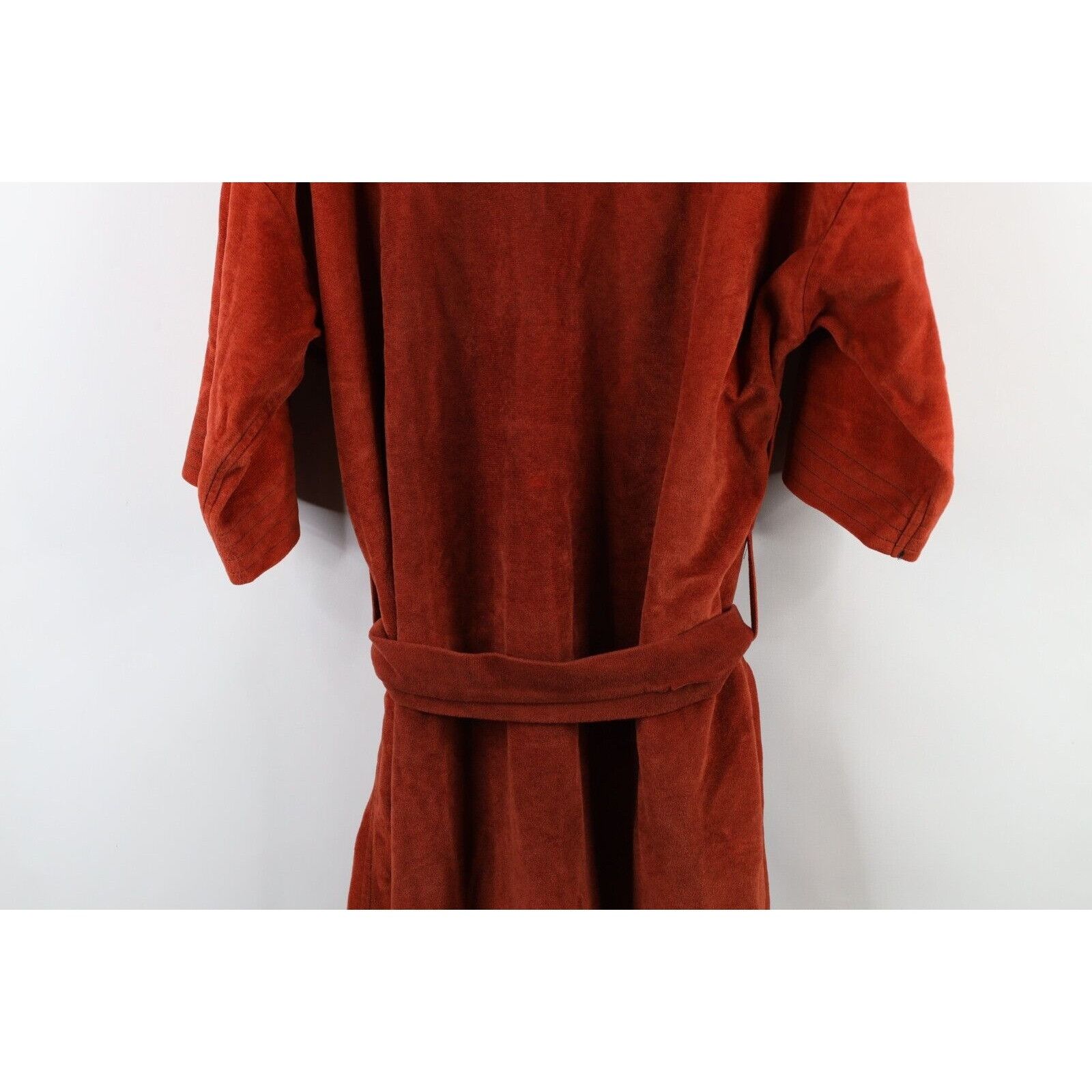 Vintage Vintage 70s Streetwear Sun Faded Velvet Velour Belted Robe Size US L / EU 52-54 / 3 - 19 Thumbnail