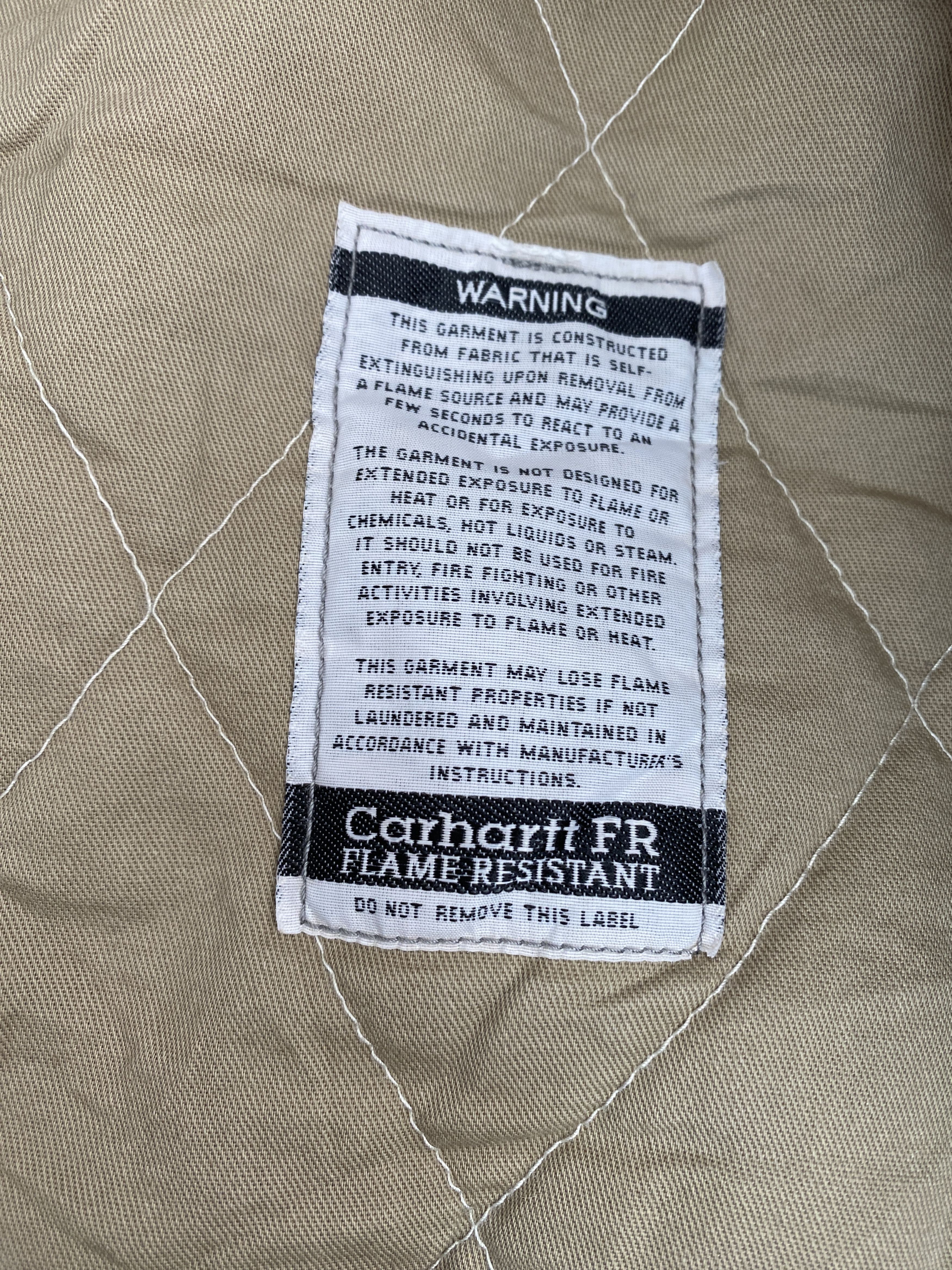 Carhartt Rare Carhartt Flame Resistant Asap Rocky FrJ184 DNY Siz M Size US M / EU 48-50 / 2 - 18 Thumbnail