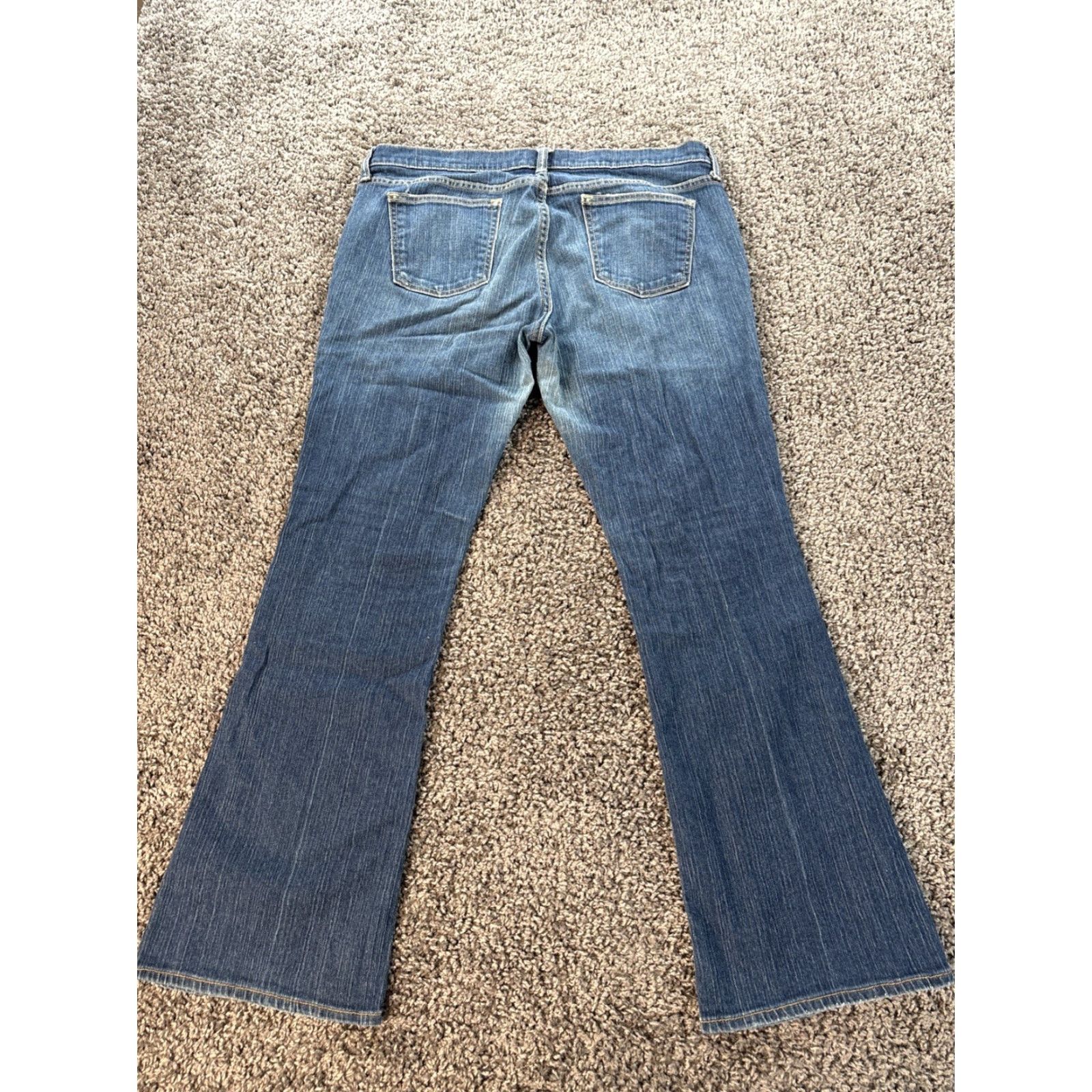 Old Navy VINTAGE Old Navy Jeans Womens 16 Bootcut Denim Cotton 32in Inseam 5-Pocket Regular Rise Mid 38in Waist Blue 90s Hipster Grunge Retro USA Size 38" / US 16 / IT 52 - 6 Thumbnail
