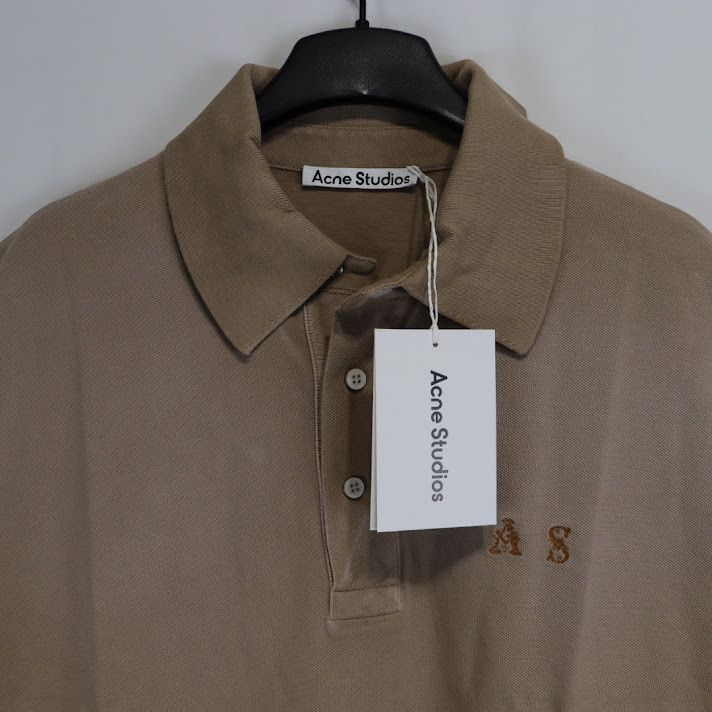 Acne Studios o1rshd1 Polo in Brown Size US M / EU 48-50 / 2 - 3 Thumbnail