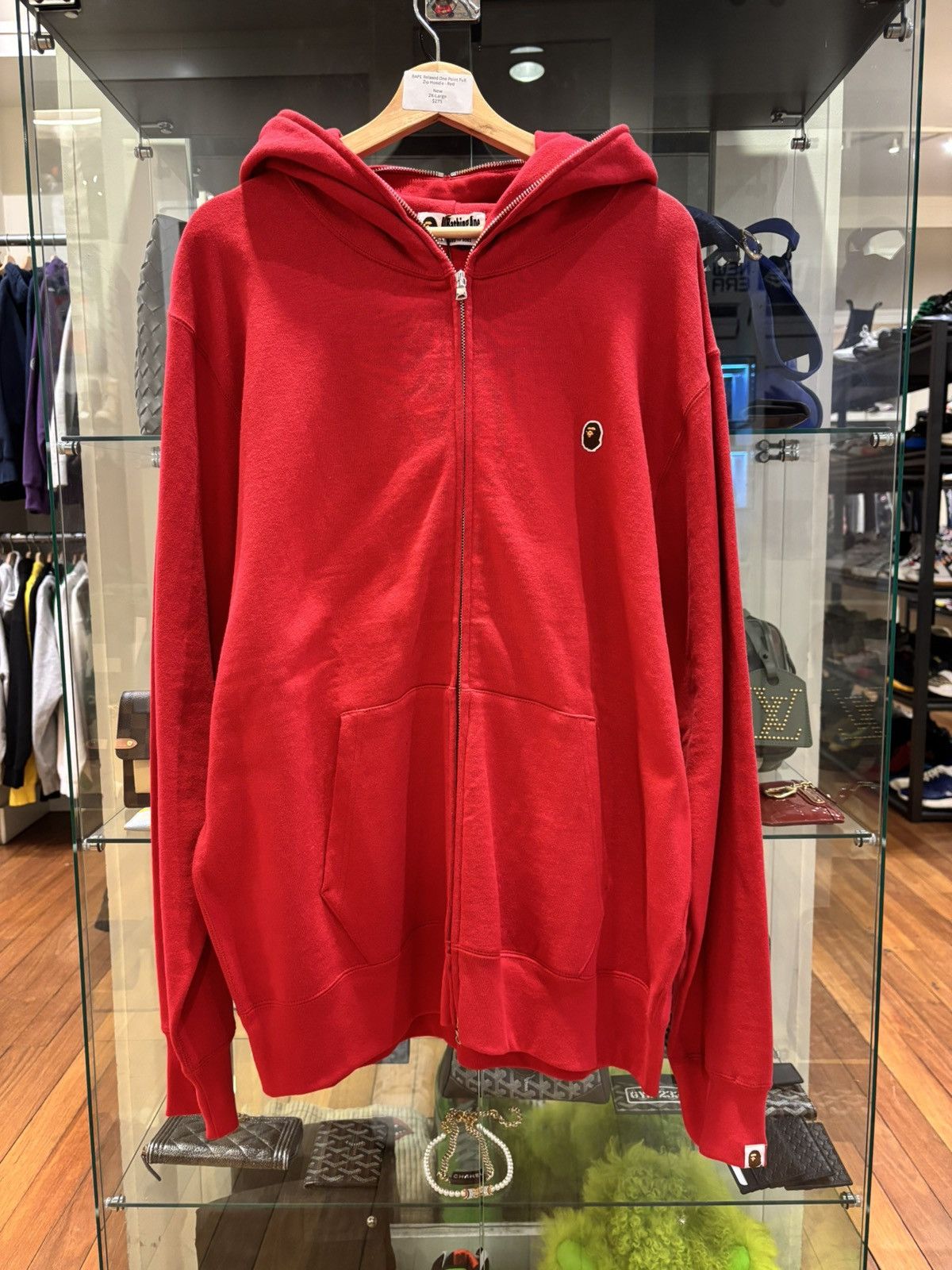 Bape Bape Relaxed One Point Full Zip Hoodie Size US XXL / EU 58 / 5 - 1 Thumbnail
