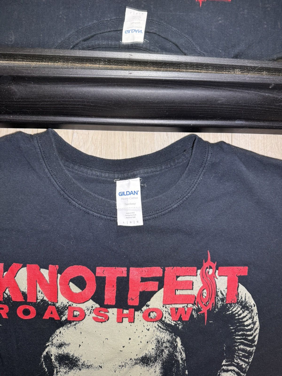 Band Tees × Vintage Vintage / Y2K Knotfest Road Show Festival Tour Shirt Size US L / EU 52-54 / 3 - 4 Thumbnail