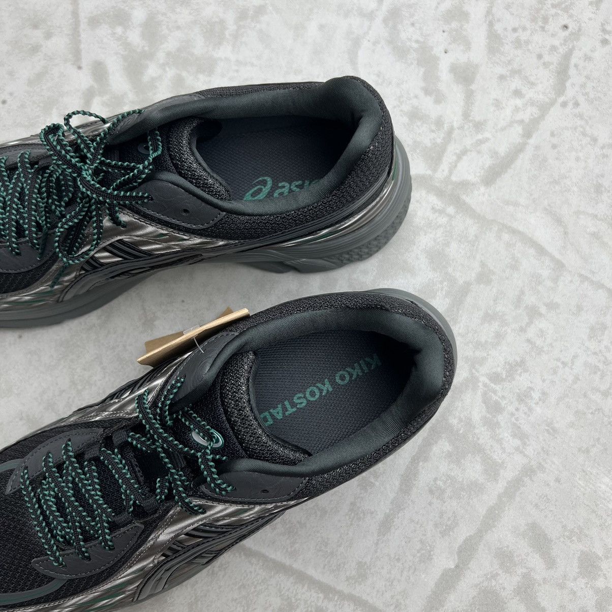 Asics × Kiko Kostadinov Kiko Kostadinov X ASICS Gel-Flammae (Green) Size US 12 / EU 45 - 5 Thumbnail