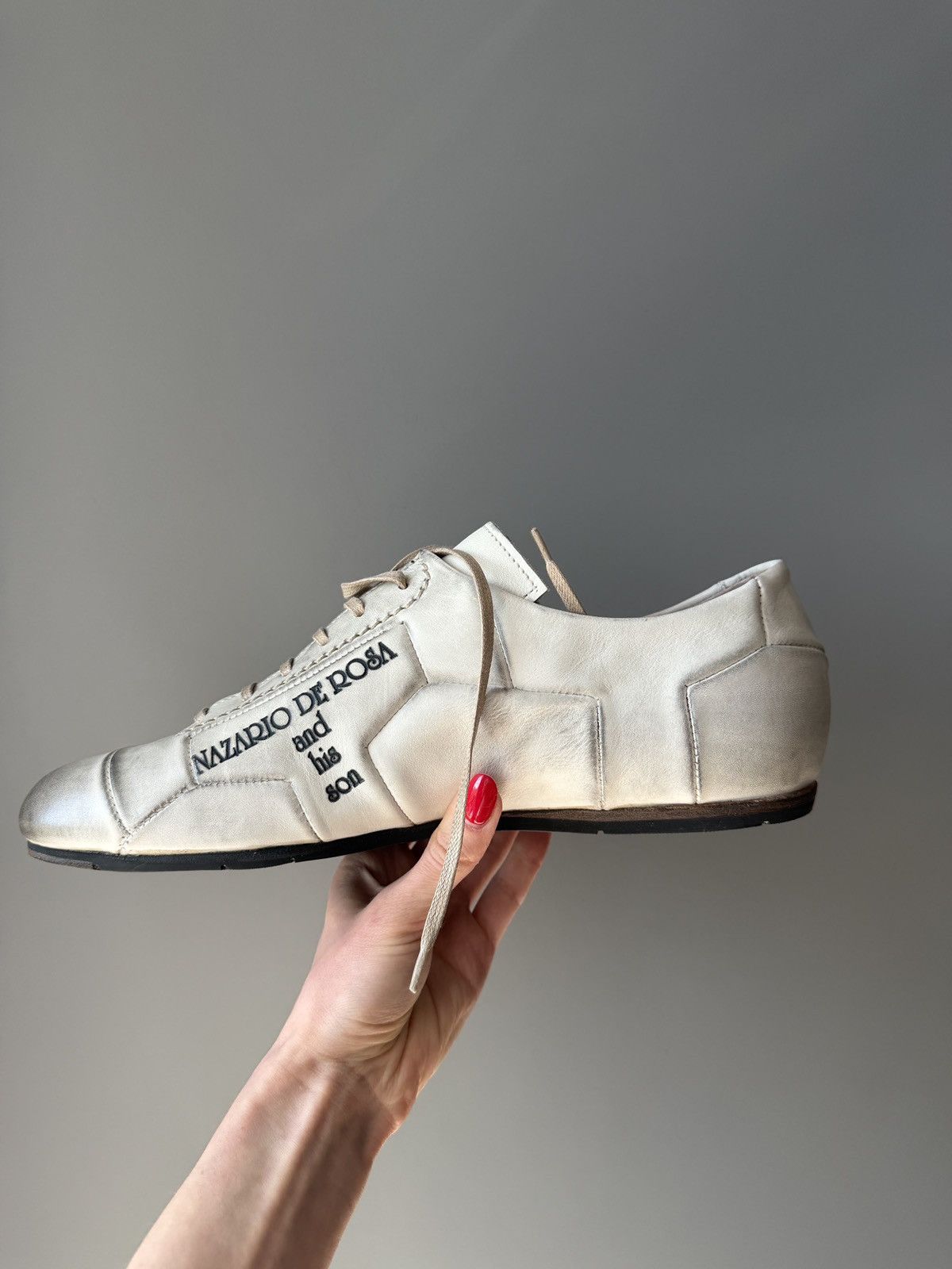 Officine Creative Officine Creative Vintage Distressed Low Top Sneakers Size US 10 / EU 43 - 5 Thumbnail