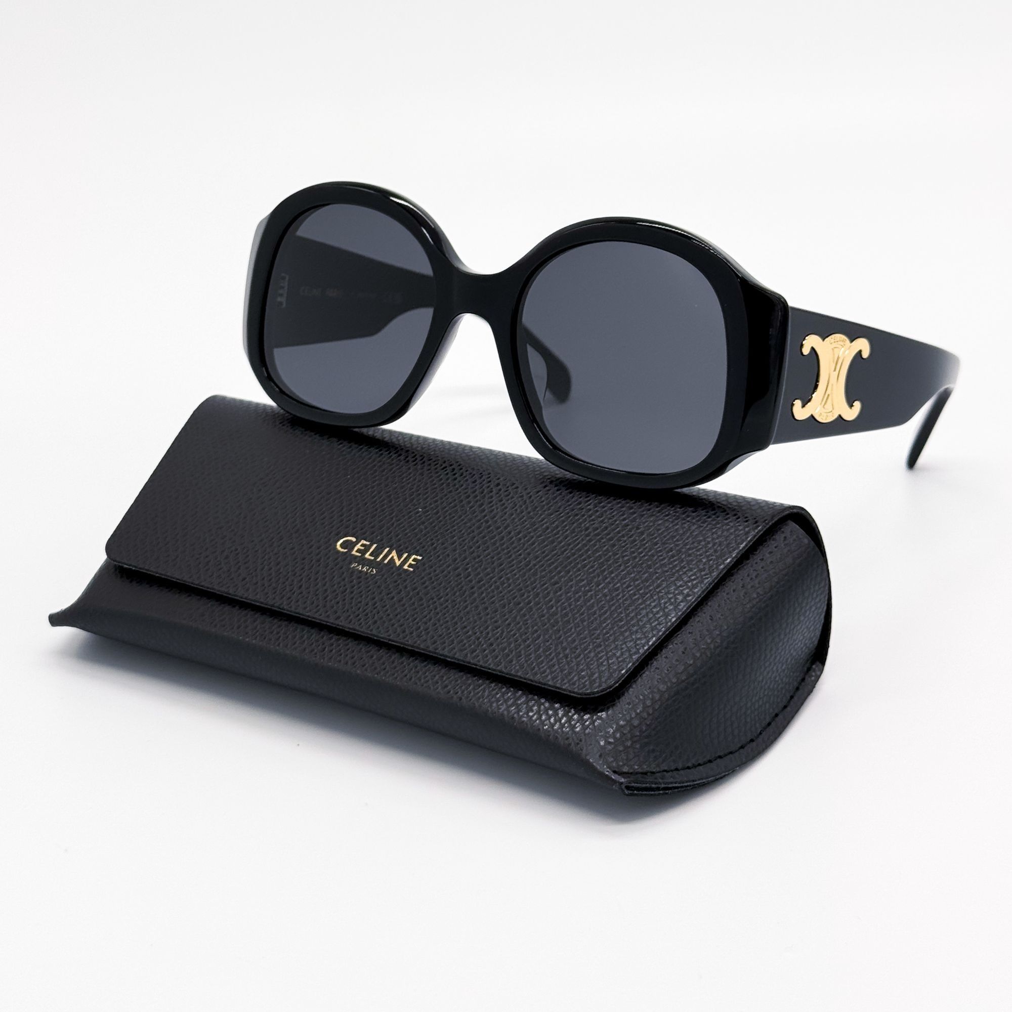 Celine NEW CL40305U 01A OVERSIZED BLACK WOMEN SUNGLASSES CELINE CL4 Size ONE SIZE - 2 Thumbnail