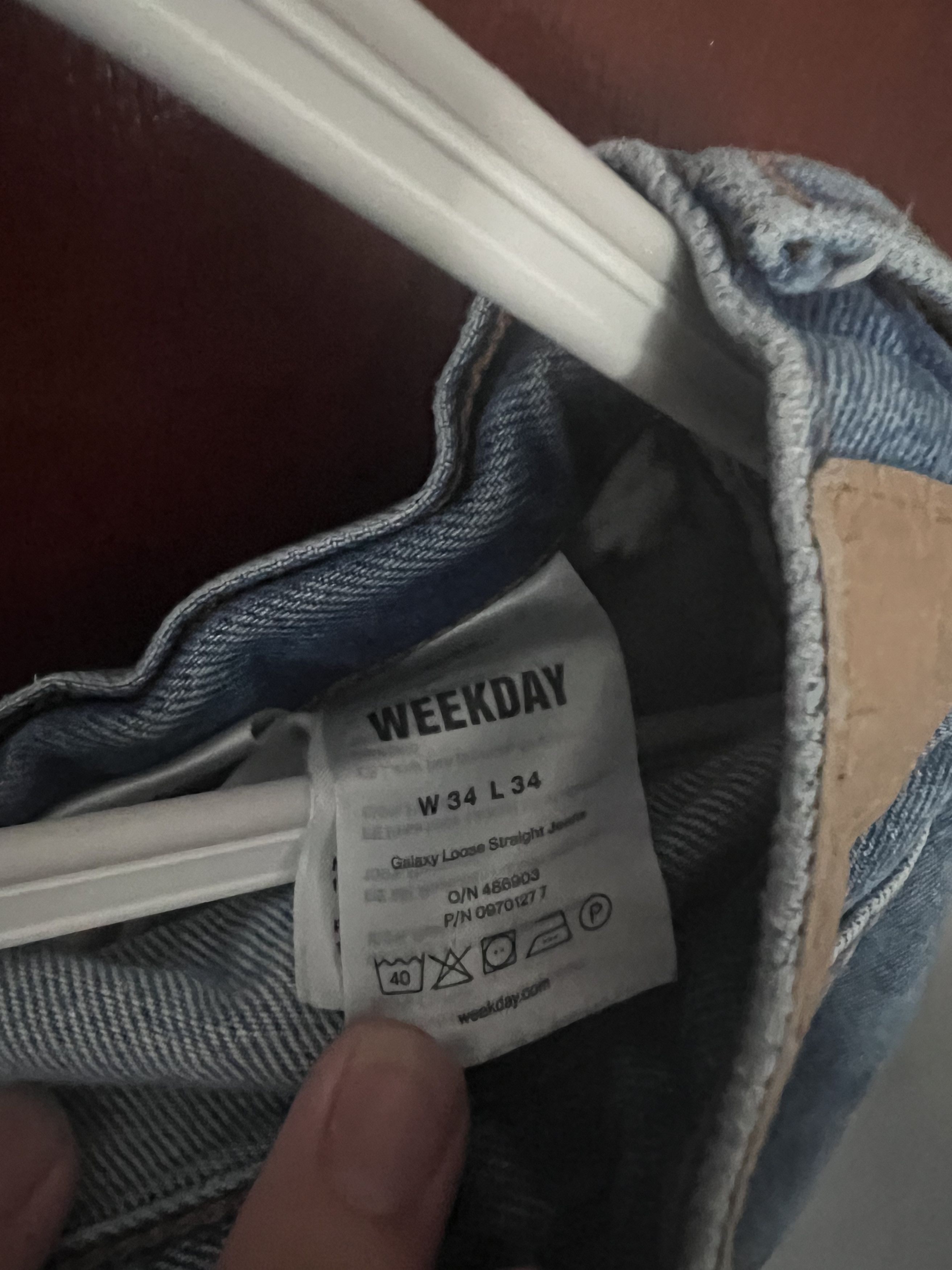 Japanese Brand × Vintage Light blue jeans Size US 34 / EU 50 - 3 Thumbnail