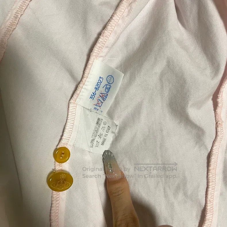 Vivienne Westwood Vivienne Westwood Vintage Retro Pale Pink Polo Neck Shirt Size M / US 6-8 / IT 42-44 - 8 Thumbnail
