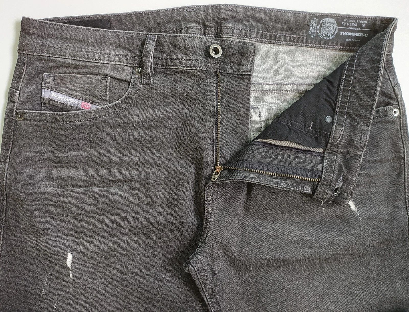 Diesel Diesel THOMMER-C L.32 MENS JEANS T/9797 Size US 34 / EU 50 - 5 Thumbnail