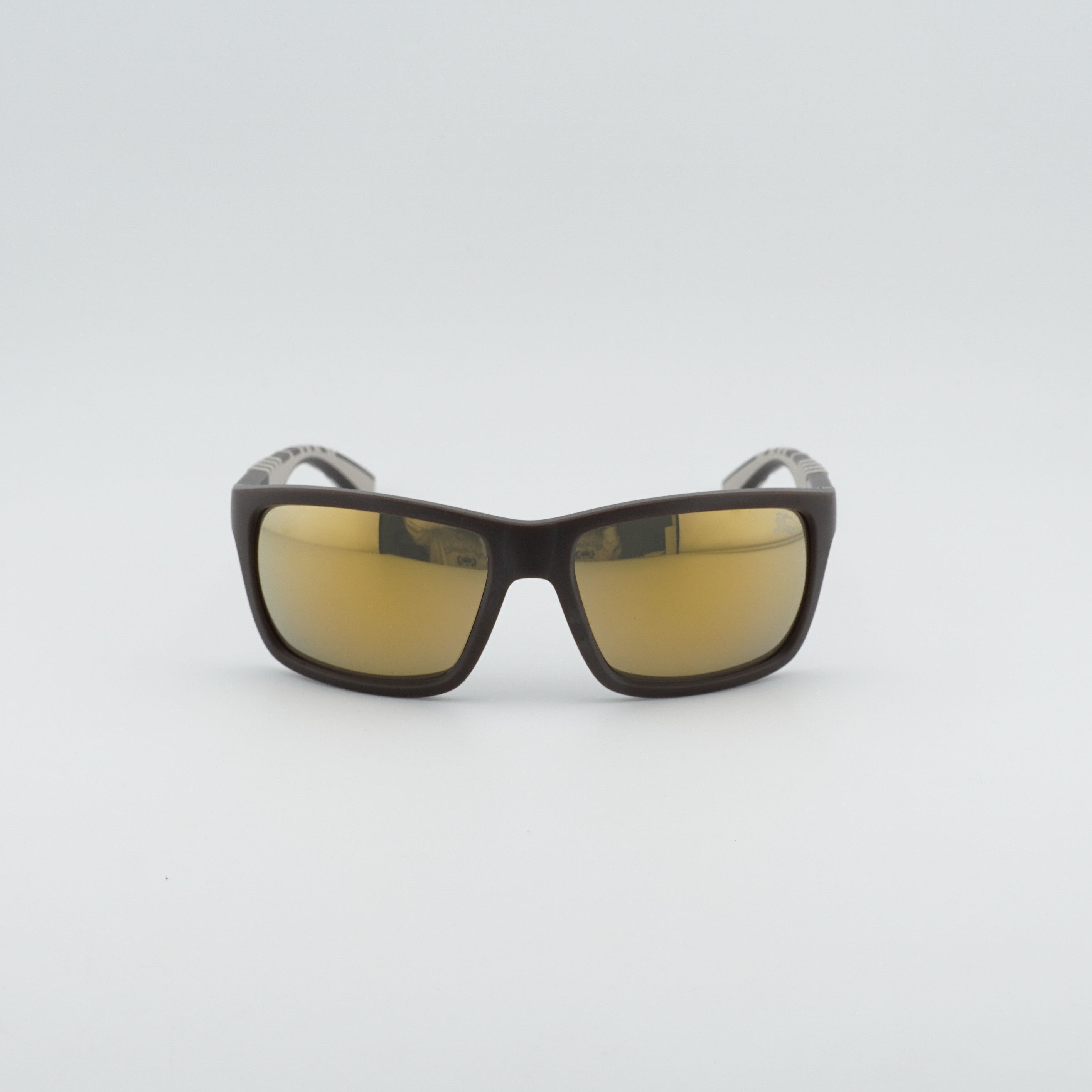 Burberry Burberry BE4483 42345A Sunglasses Brown Rectangle Frame Size ONE SIZE - 4 Thumbnail