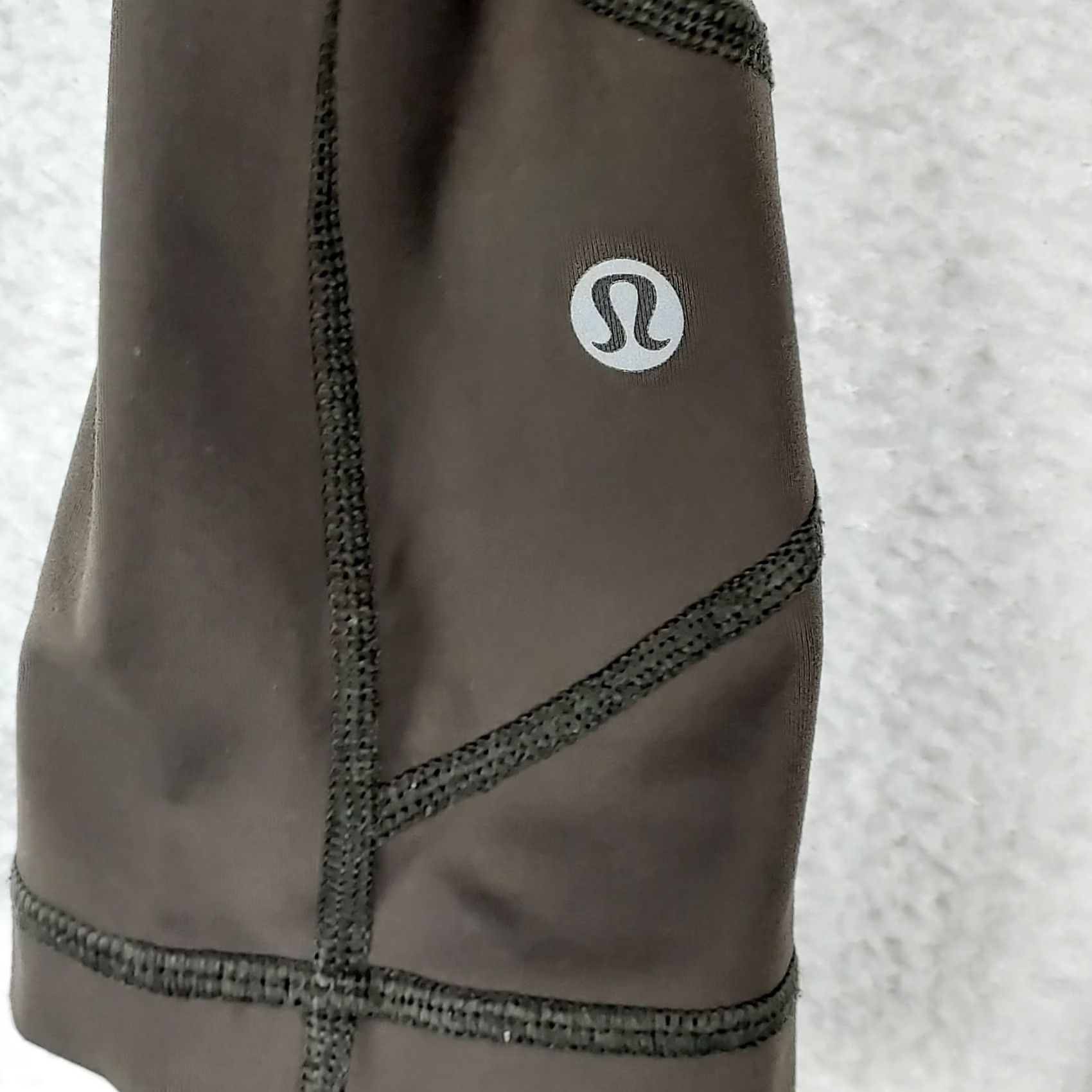 Lululemon VINTAGE Lululemon Fast and Free Leggings Women Size 2 Green Nulux Crop Yoga Pants Size 26" / US 2 / IT 38 - 5 Thumbnail